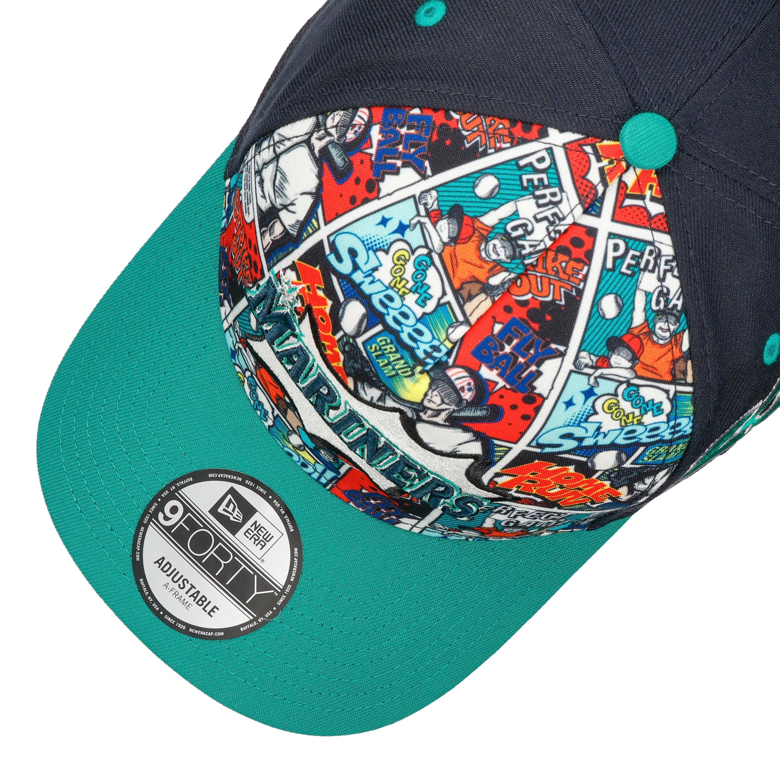 Neuf – Casquette MLB Seattle Mariners New Era 9FORTY – Bleu Foncé