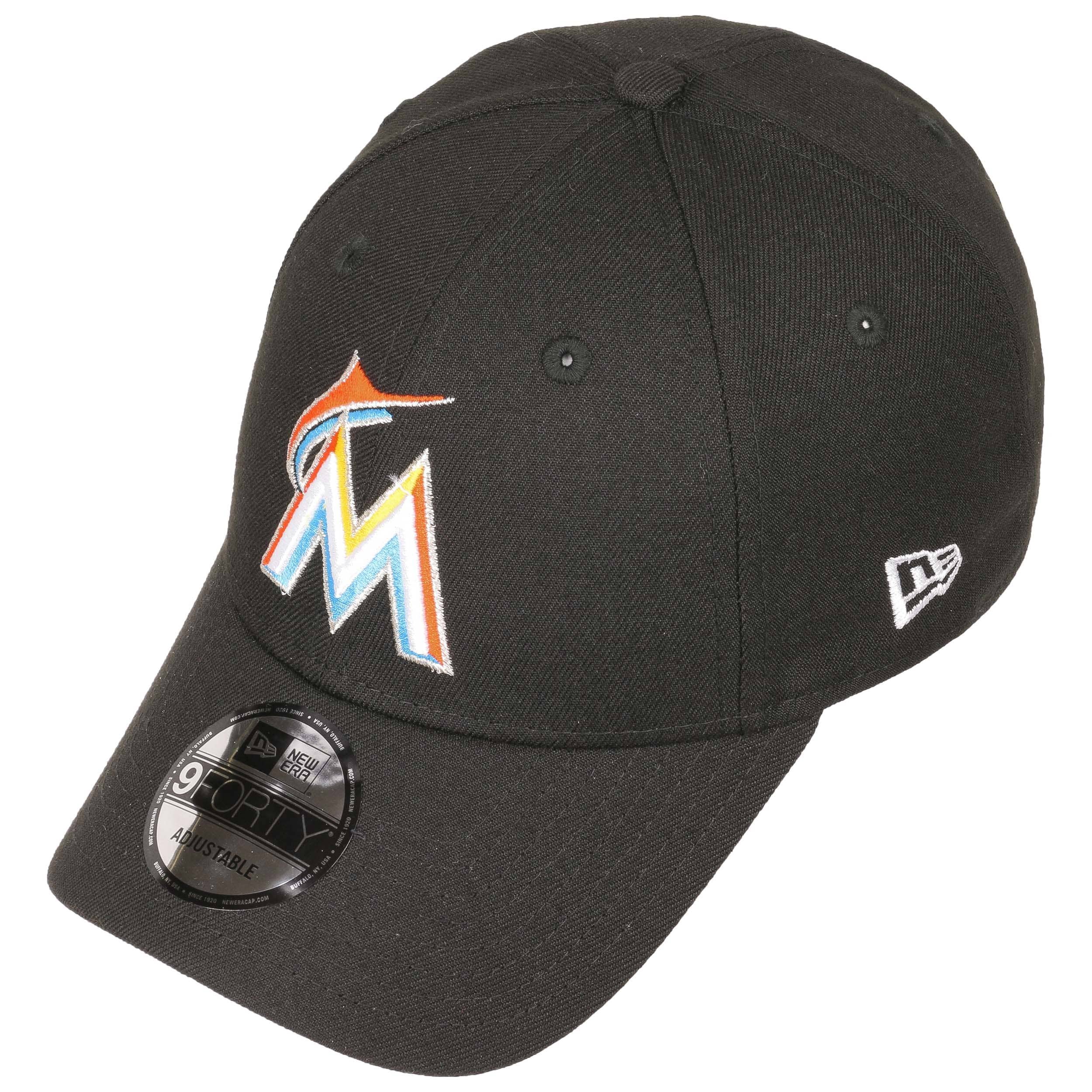Casquette Ajustée 59FIFTY Noire Des Florida Marlins De New Era X Alpha Industries Pour Homme Lids E7c131