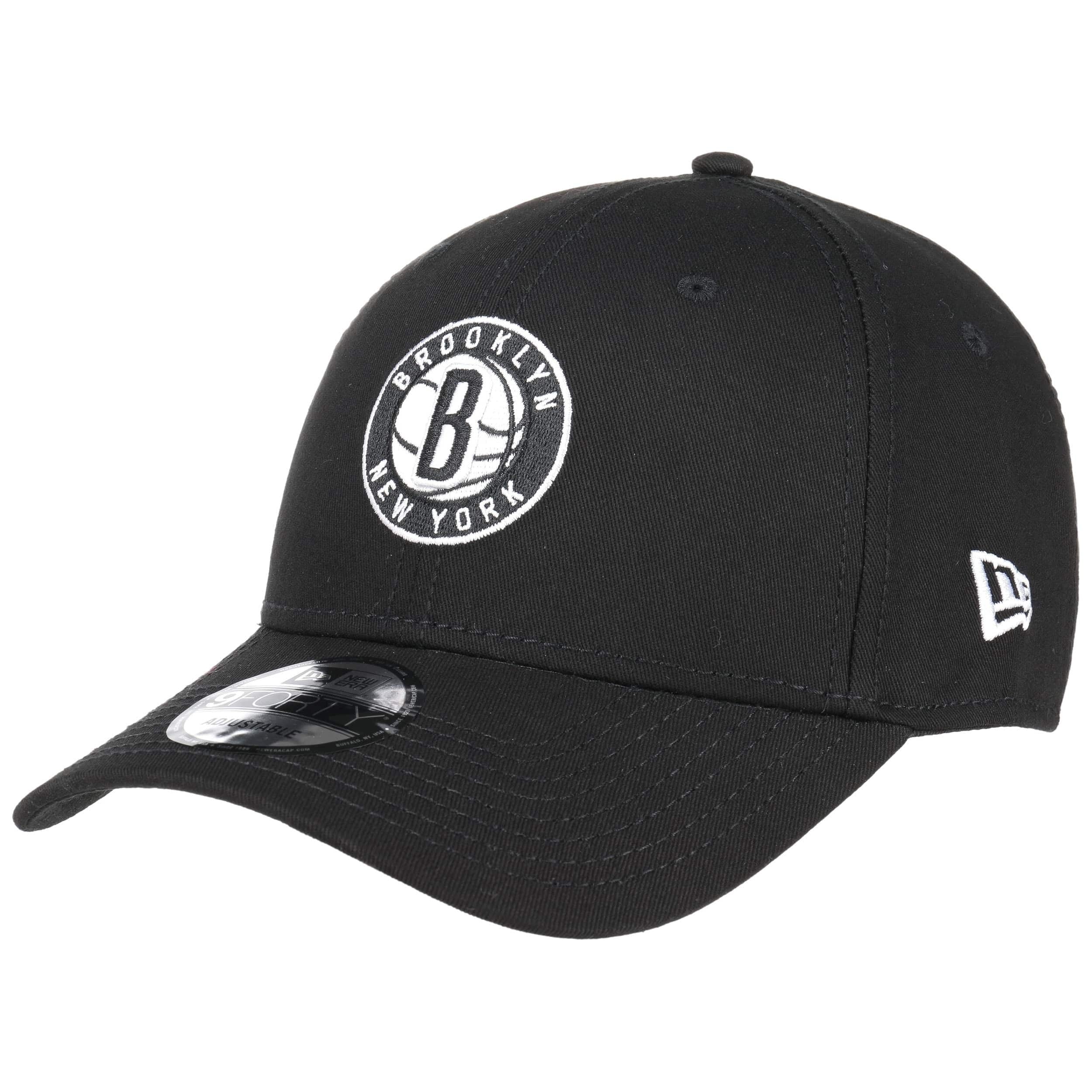 Casquette New Era 9Forty Brooklyn Nets Noir Et Blanc - Taille Unique - Neuve Avec étiquettes