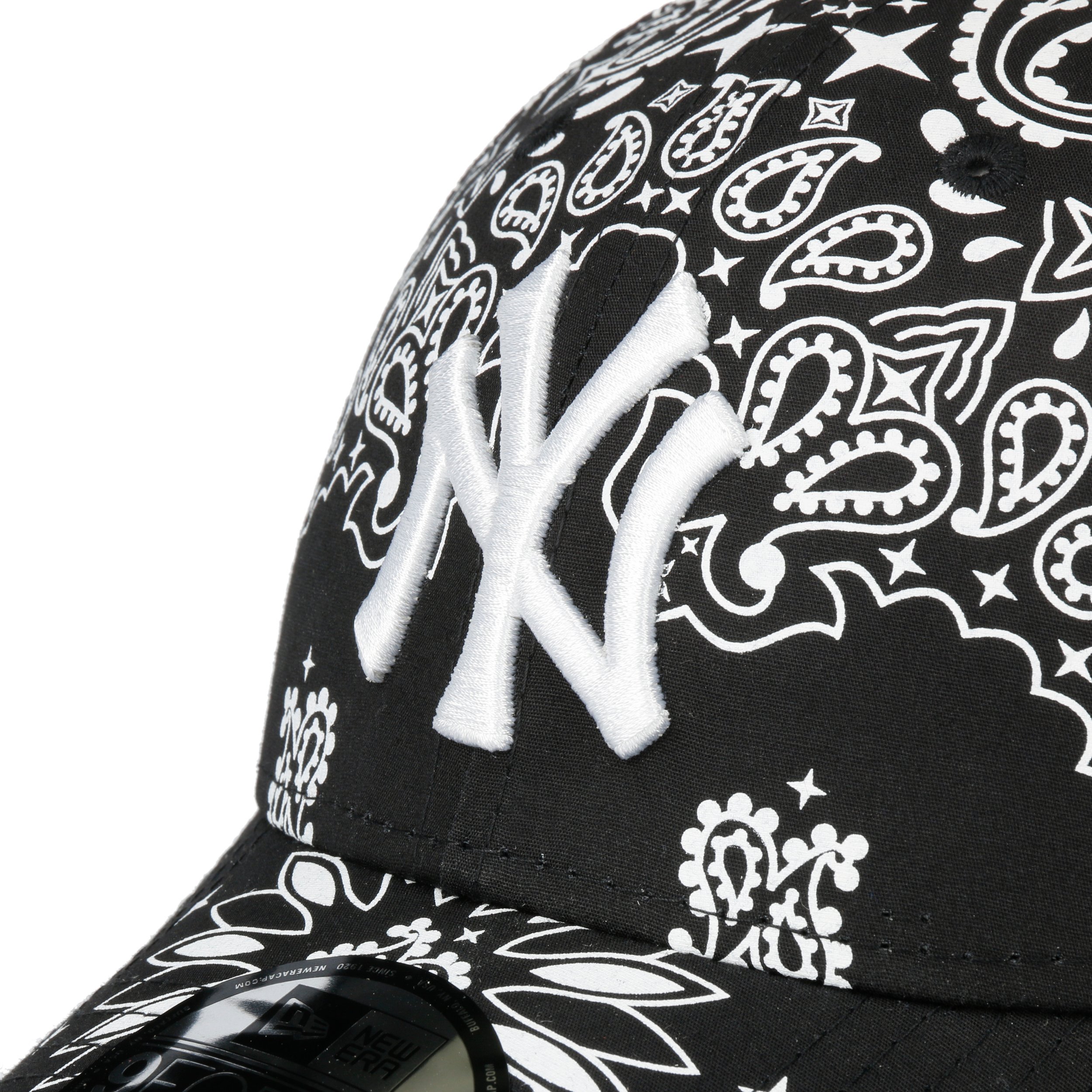 Official New Era New York Yankees Paisley Print MLB 9FORTY Cap A8877_282