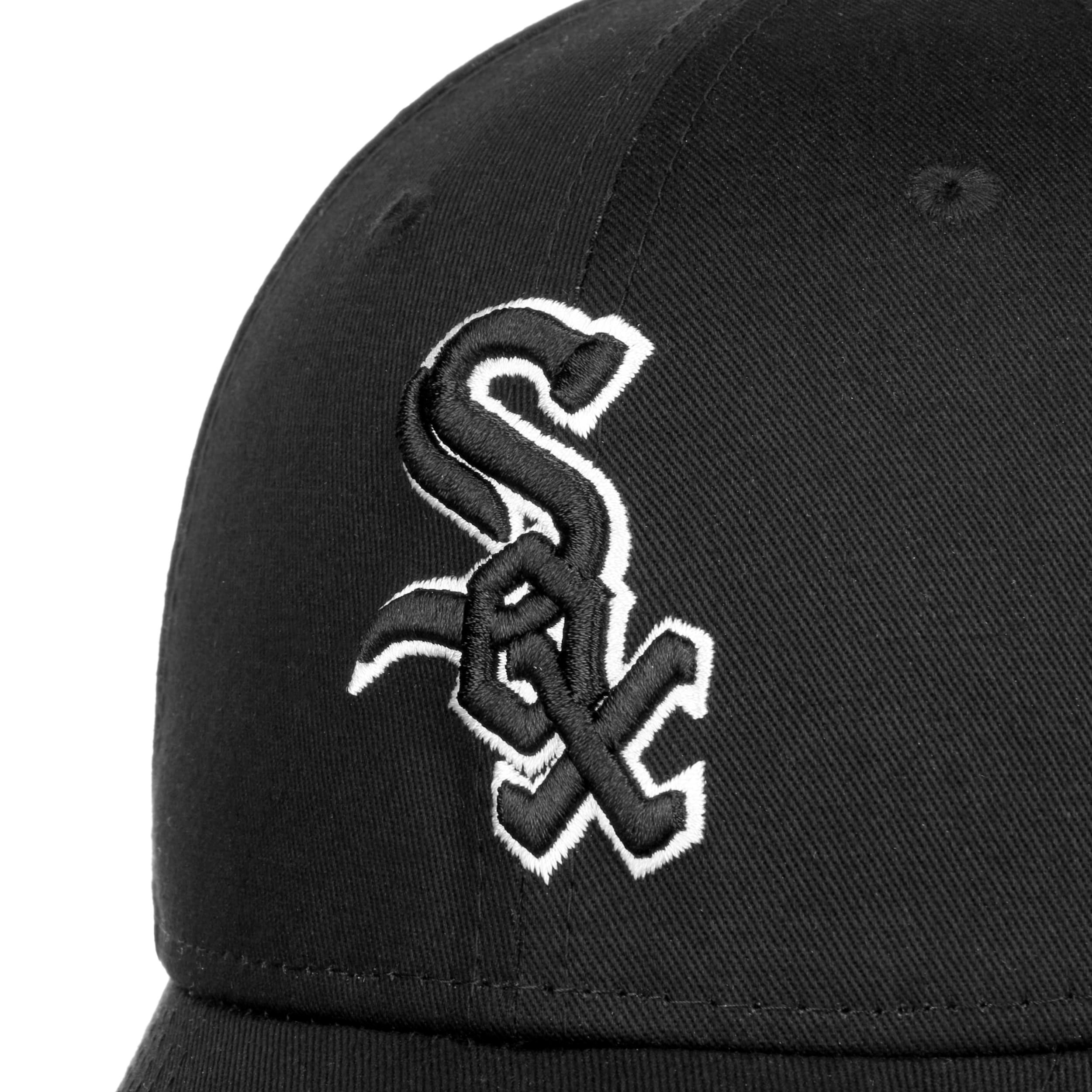 Casquette New Era 9Forty Team Outline - Chicago White Sox - Noir Coton - Taille Unique - Neuf Avec étiquettes