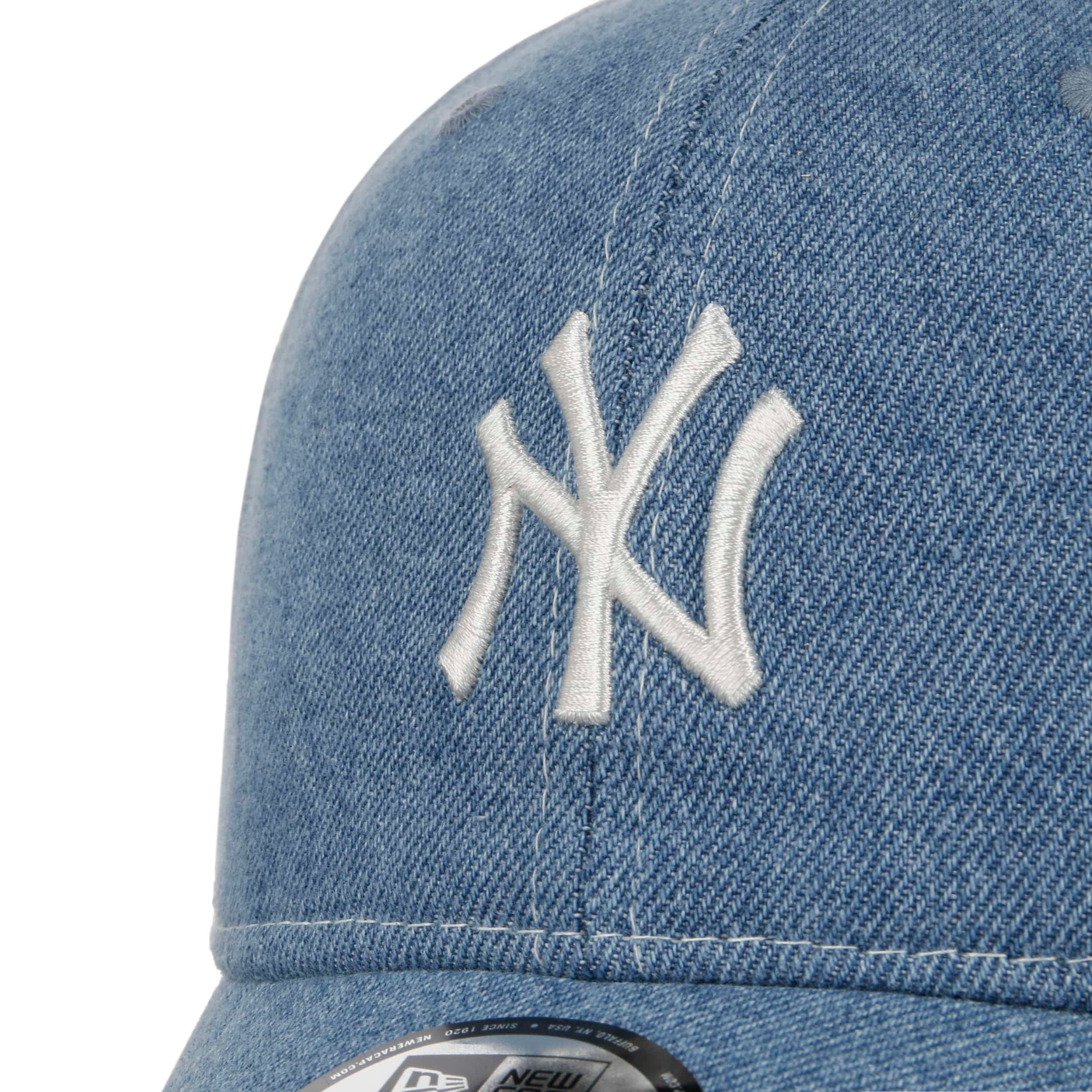Journaux Anciens Casquette New Era Yankees - Woodland, Blanc Et Bleu Marine, Taille Réglable Enfants Casquette Enfant Yankees