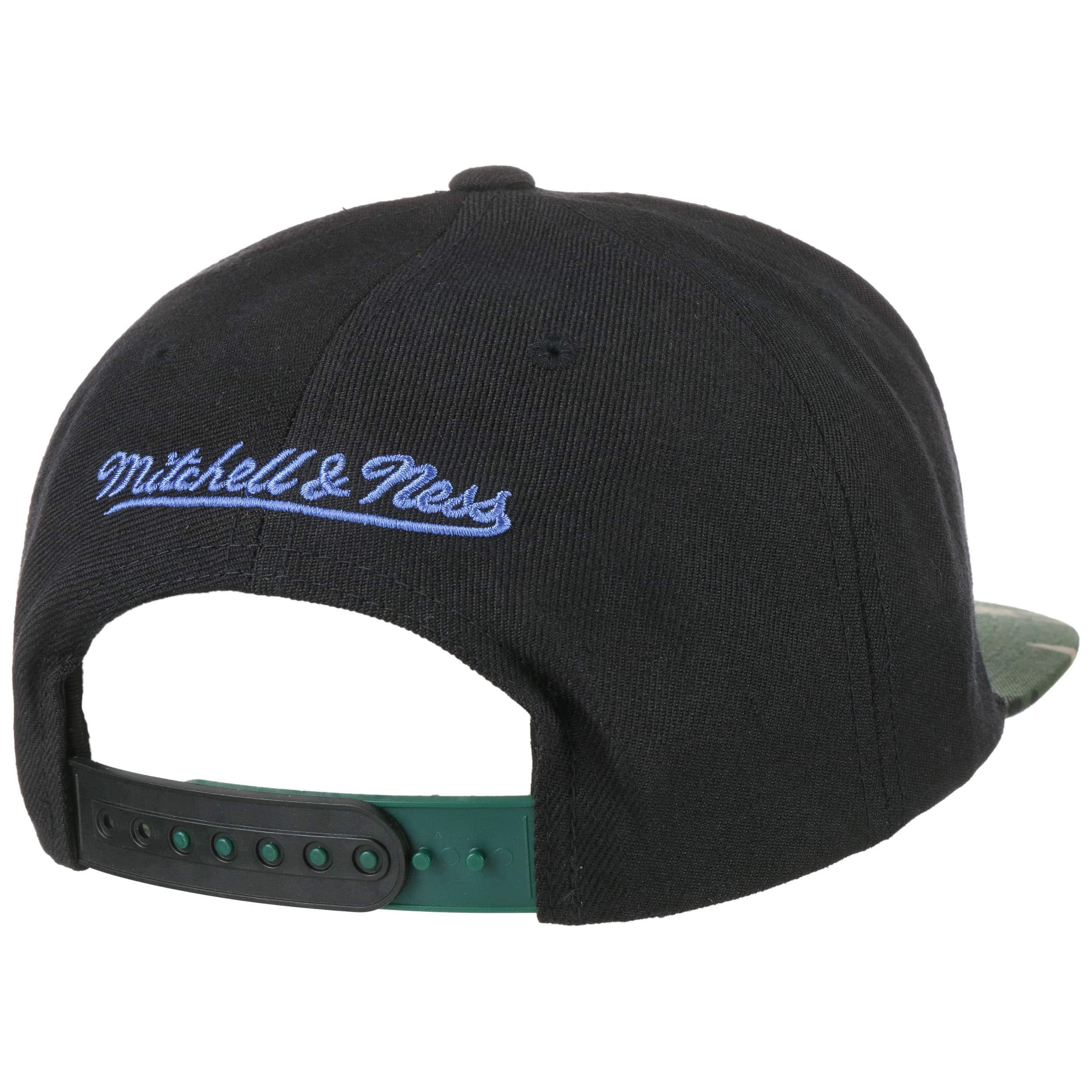 Casquette snapback Mitchell & Ness Chicago Bulls Day One pour homme, noire et grise