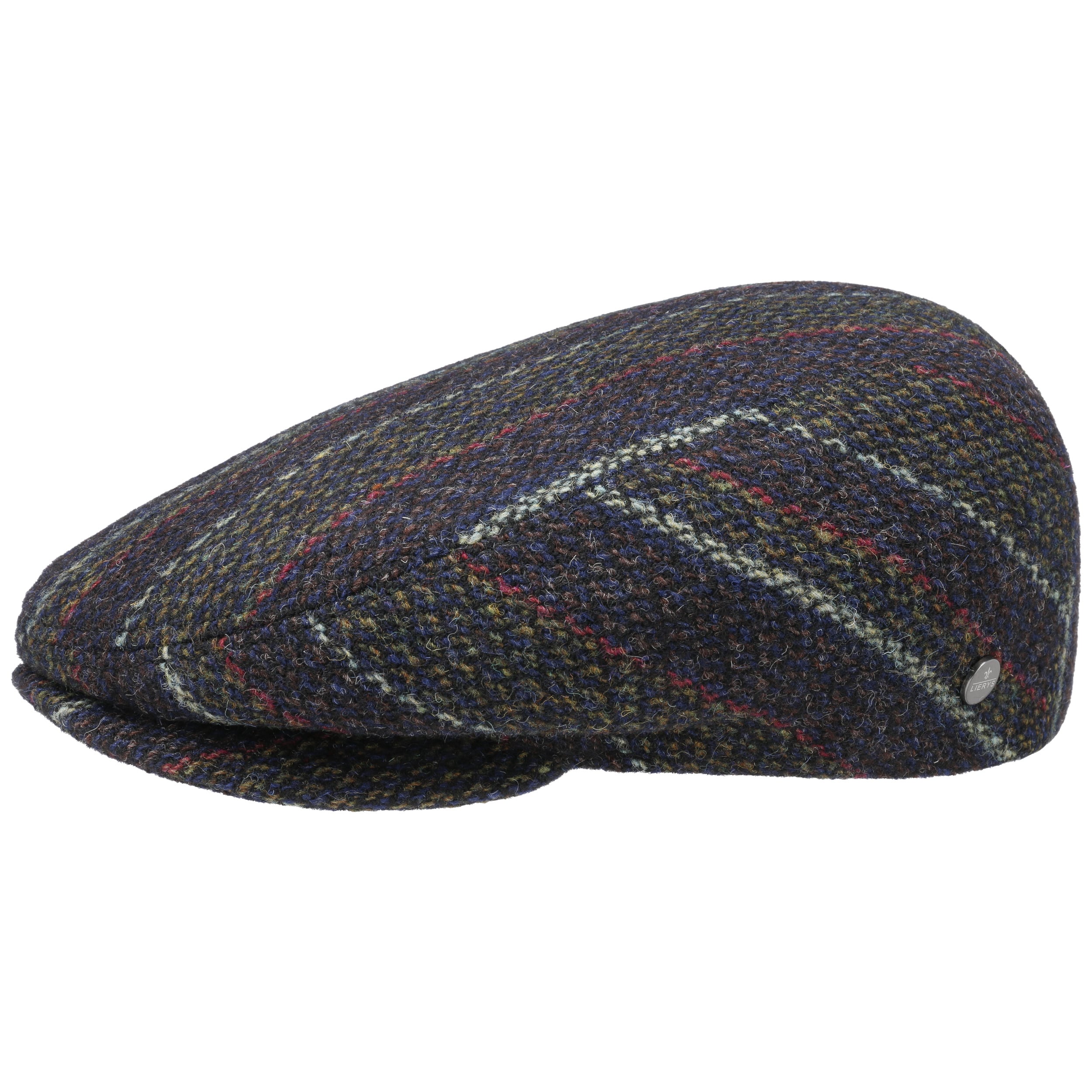 Casquette Plate Boston Teflon Lierys - Made In Italy Hiver Avec Visière Et Doublure