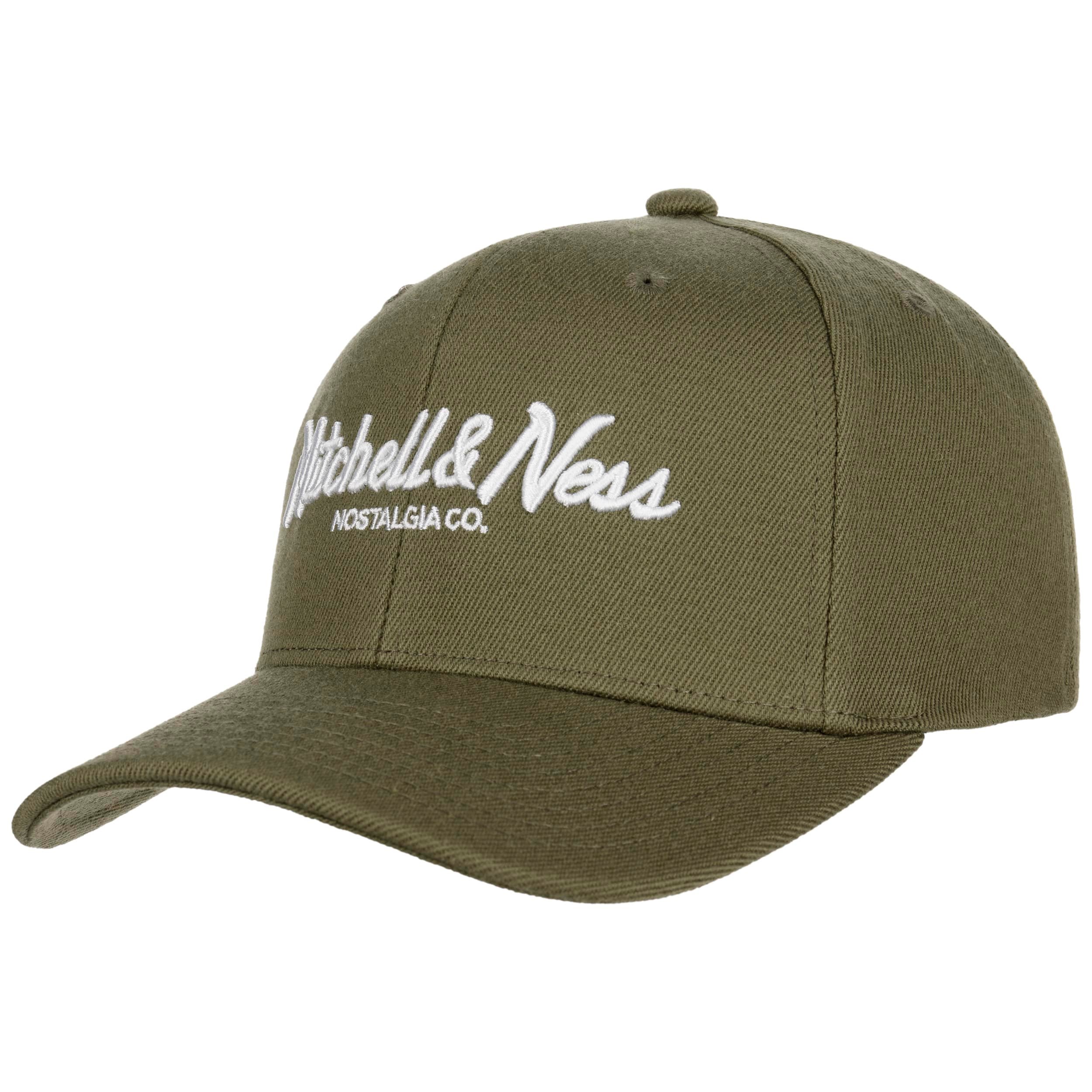 Casquette Mitchell & Ness Laine Noire - Snapback Ajustable - Taille Unique Homme
