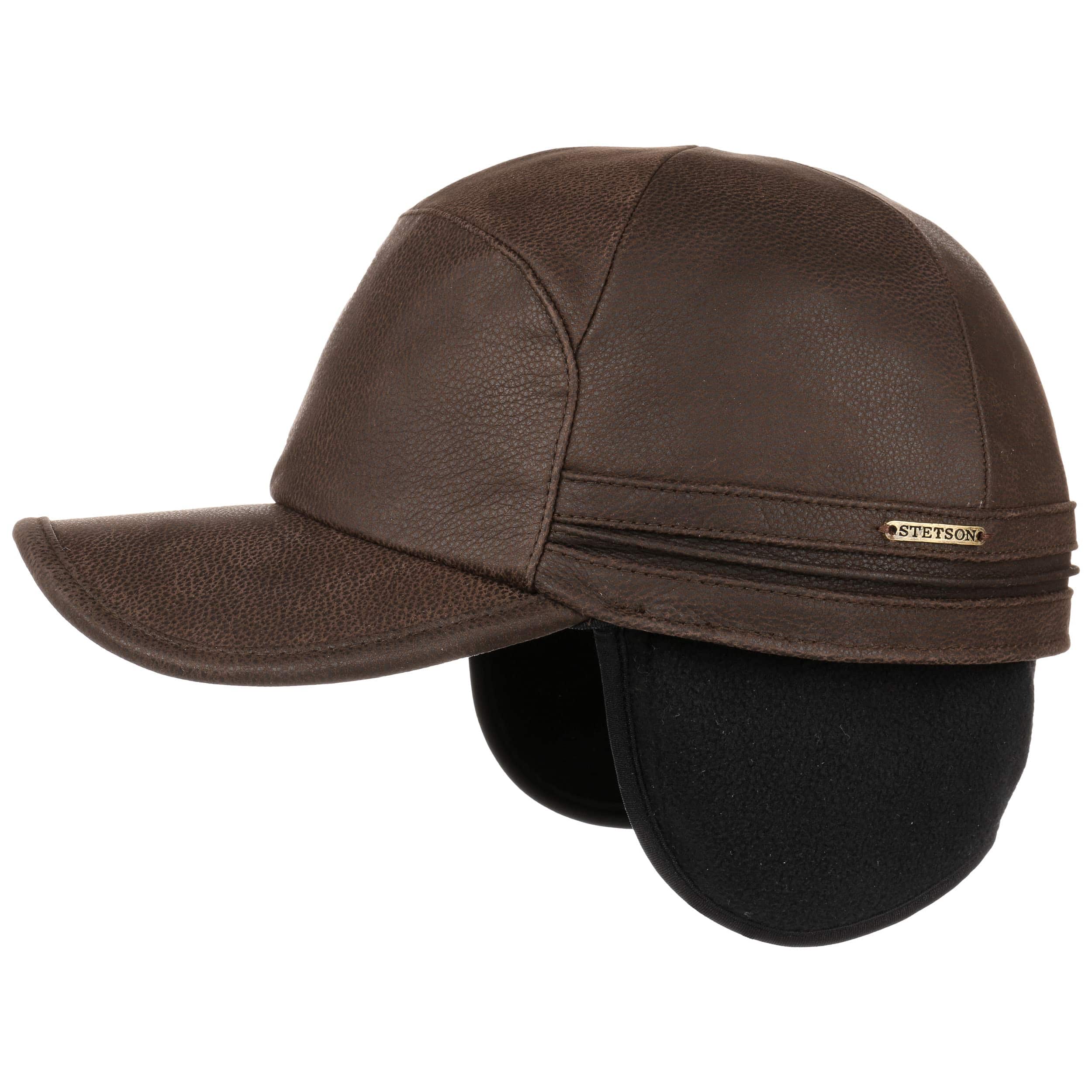 casquette en cuir stetson