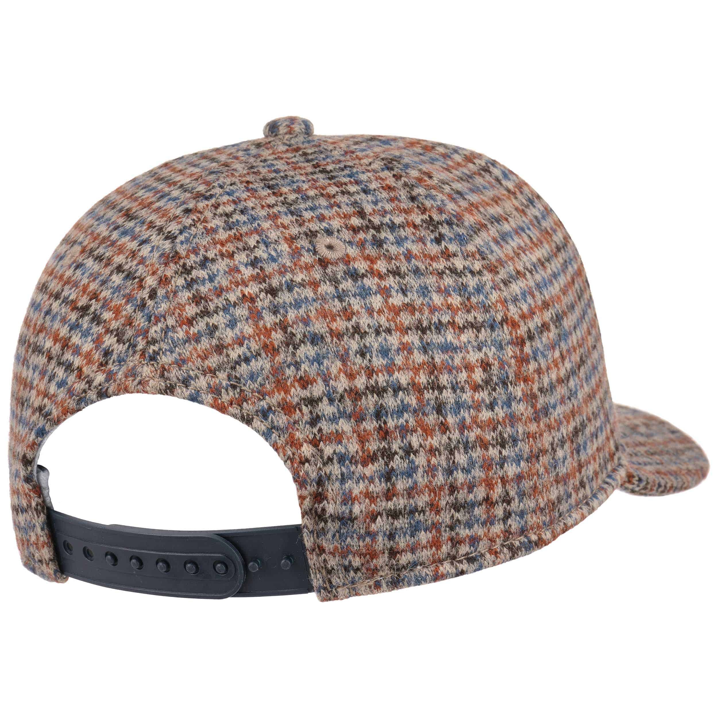 Casquette snapback HYRAW 'dead owl' noire et bleue