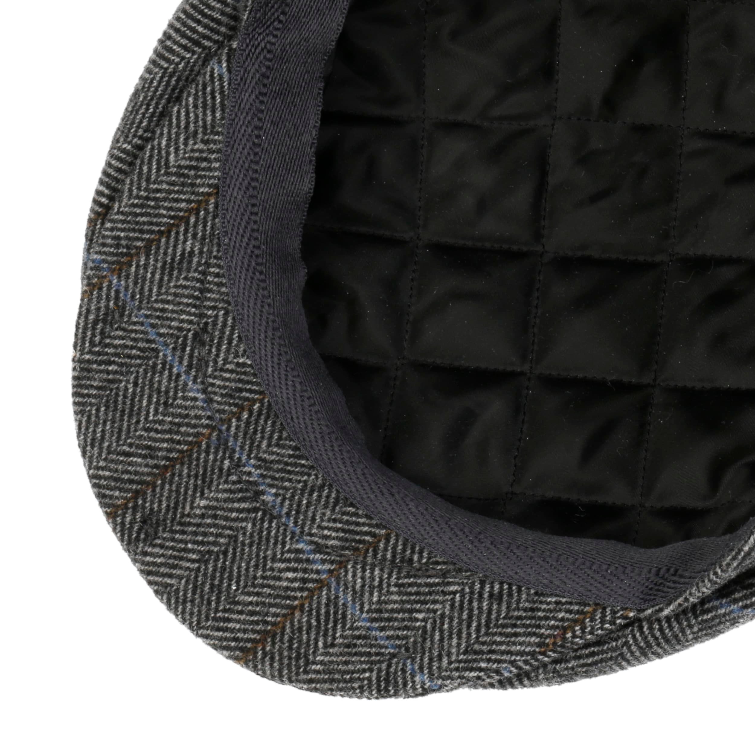 Casquette 8 Panels Lipodo Homme Gavroche - Made In Italy - Coton Doublé - Visière 5,5 Cm - Style Classique
