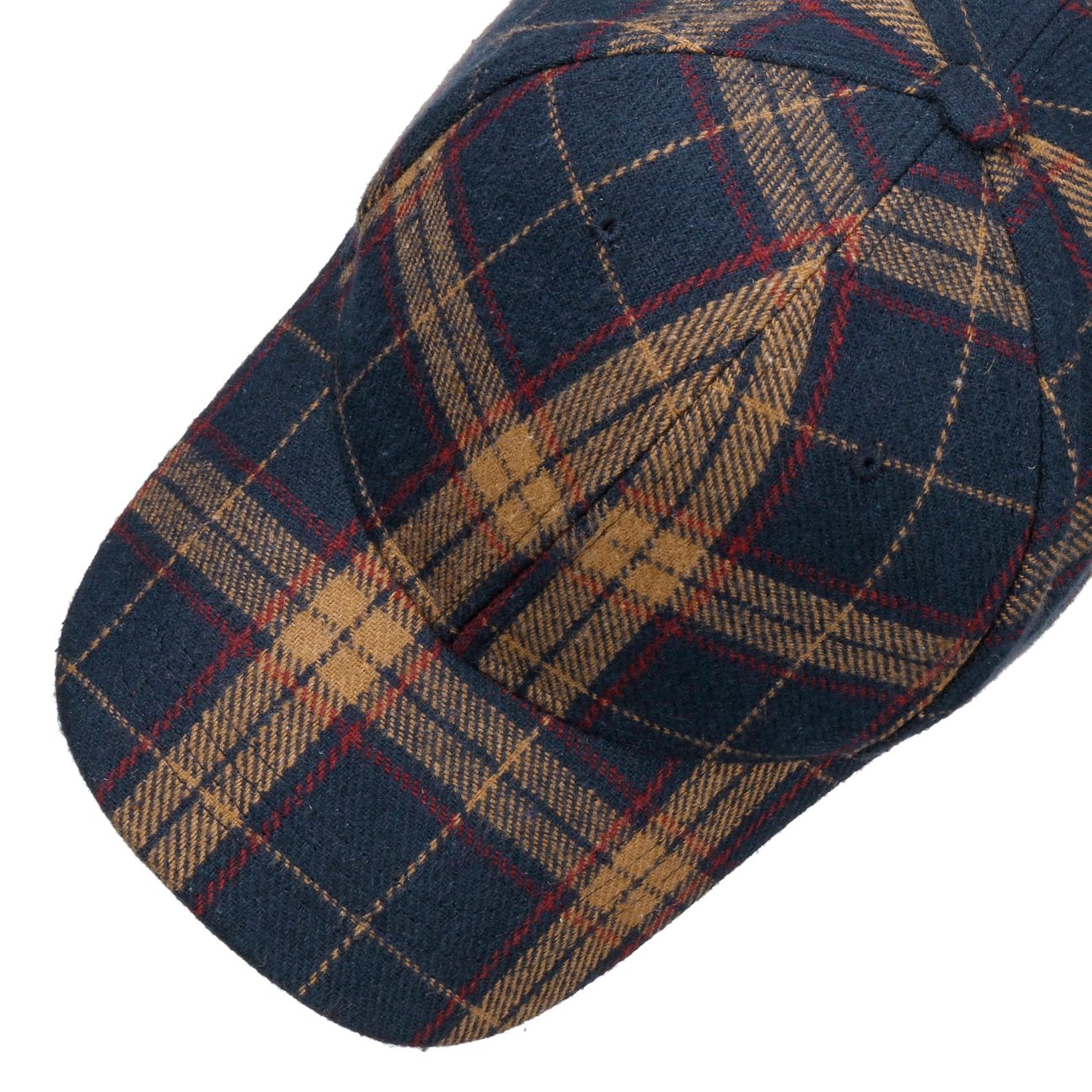 LIPODO Cappellino Classic New Check Unisex - Berretto Baseball A Quadri Con Fibbia Metallica, Taglia Regolabile, Autunno/Inverno