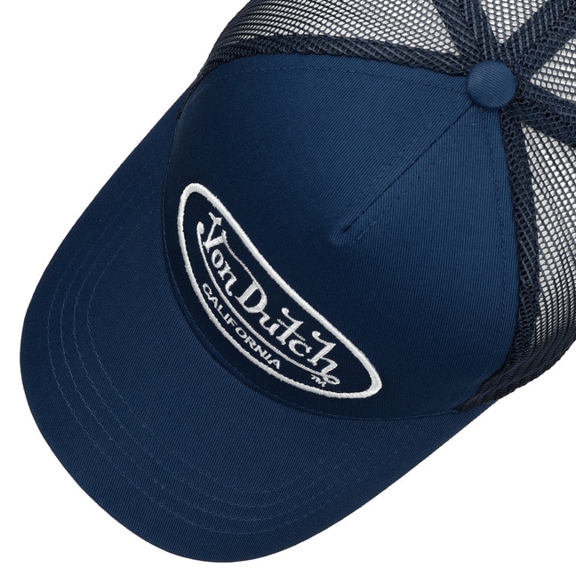 Casquette Von Dutch Bleu BM, Vente Casquette Trucker Vintage Livré 48h