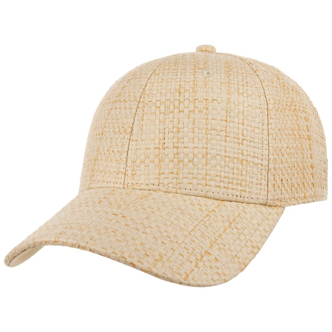 Stetson Casquette Paille Toyo Classic Baseball - Boucle Métal, Protection UV40+