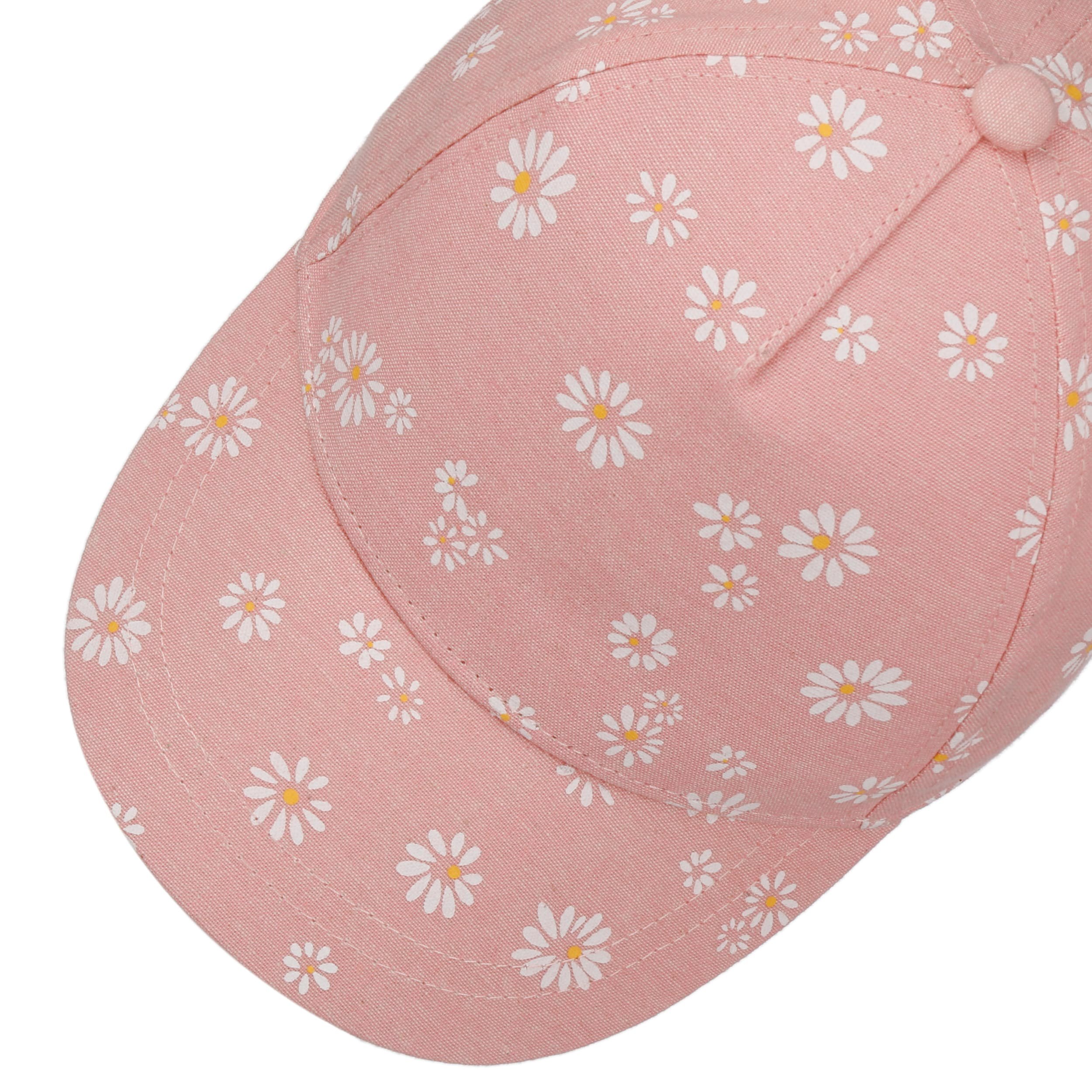 Casquette Wild Sour Little Daisies Bleue, 100% Coton Brodé Main, Femme WSH070