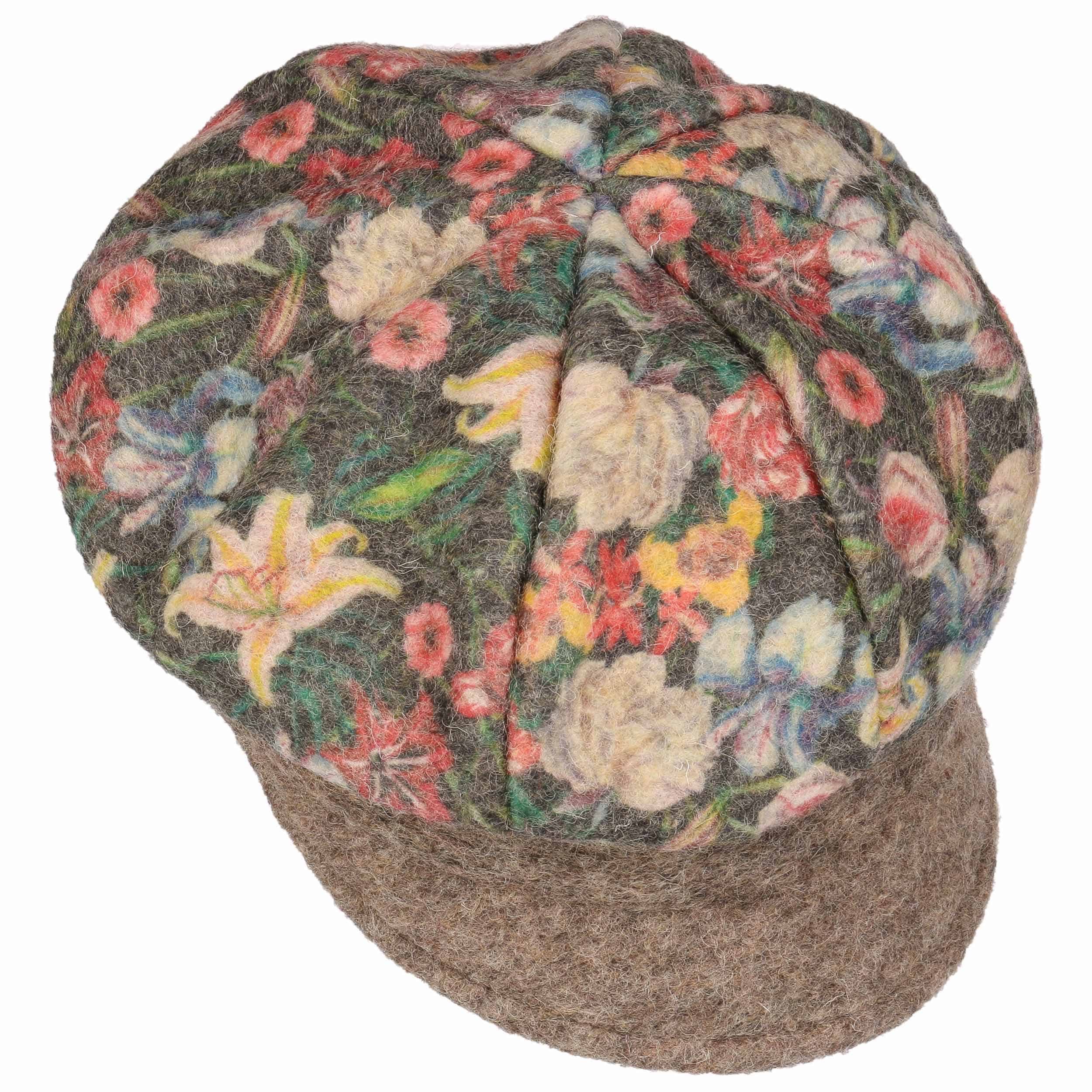 Casquette Sunbury En Lin Jacquard Lierys - Fabriquée En UE, Doublure Coton, Visière 5 Cm, Idéale Printemps-été
