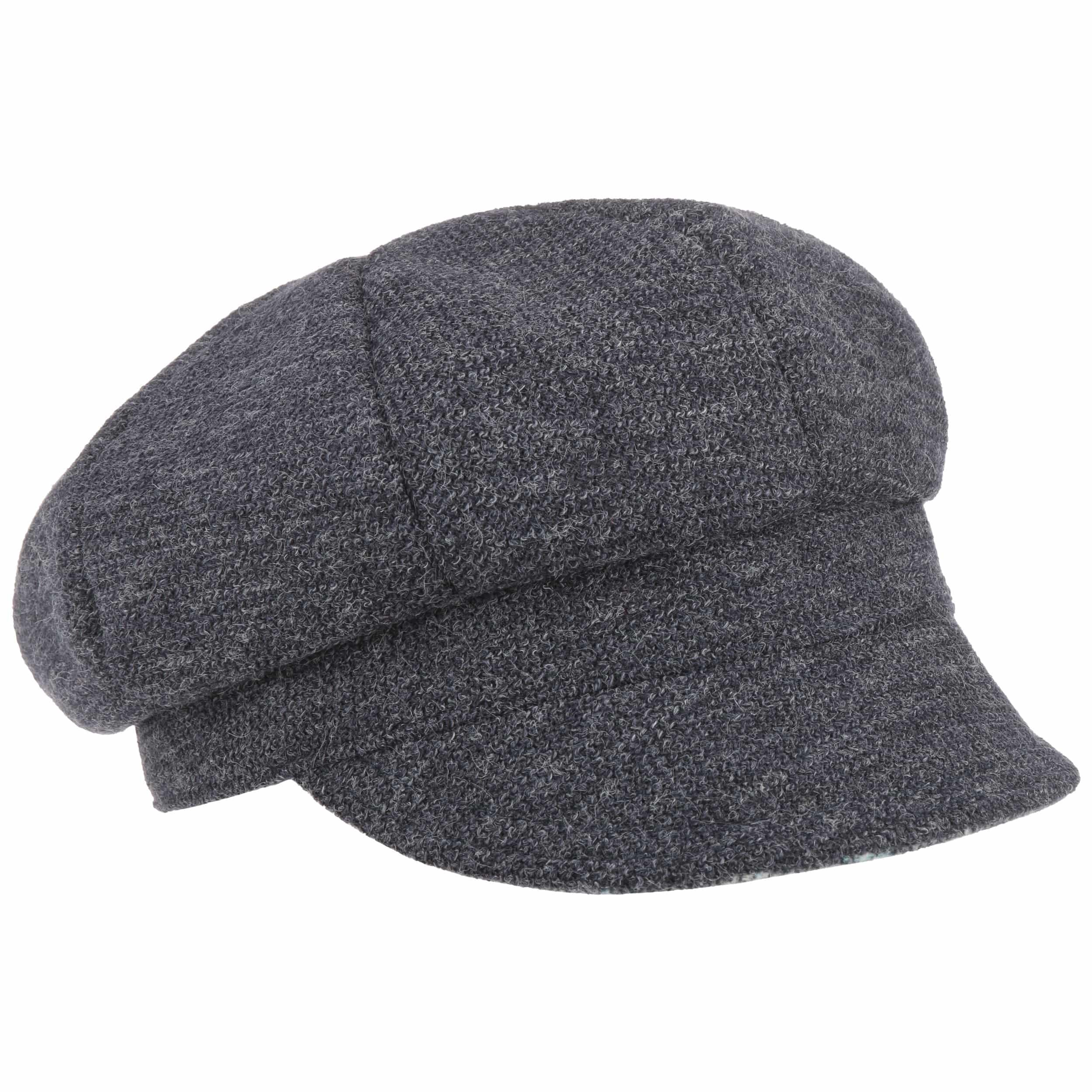 Béret Réversible Lilith - Bonnet Cap Gavroche En Laine Et Coton - Taille Ajustable - Occasion Très Bon état