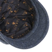 Casquette En Laine à Carreaux Herringbone - Taille Unique Réglable (55-59 Cm), Doublure Coton, Visière