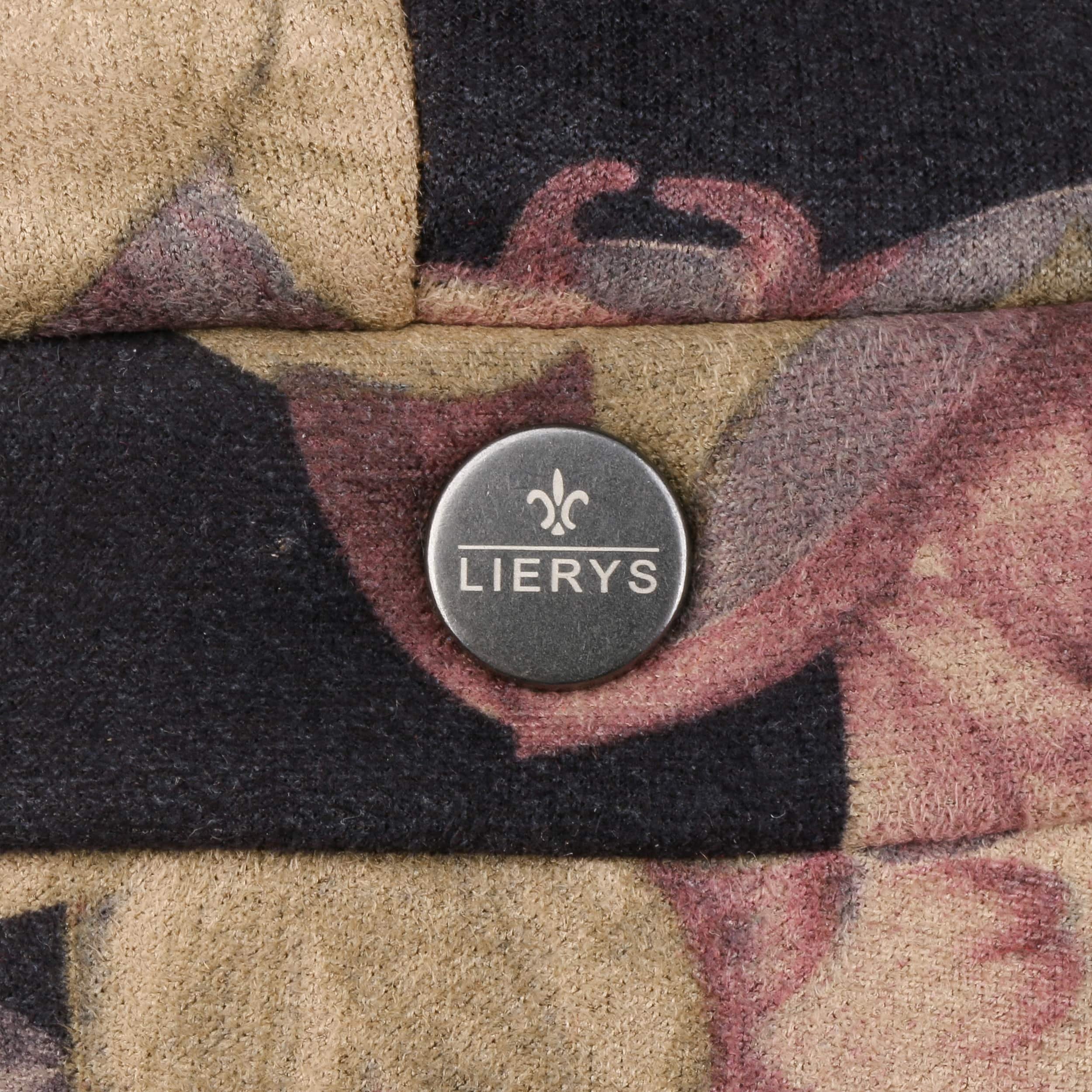 Casquette Gavroche Lierys Patchwork Laine - Fabriquée En Italie, Taille Unique, Style Vintage Hiver