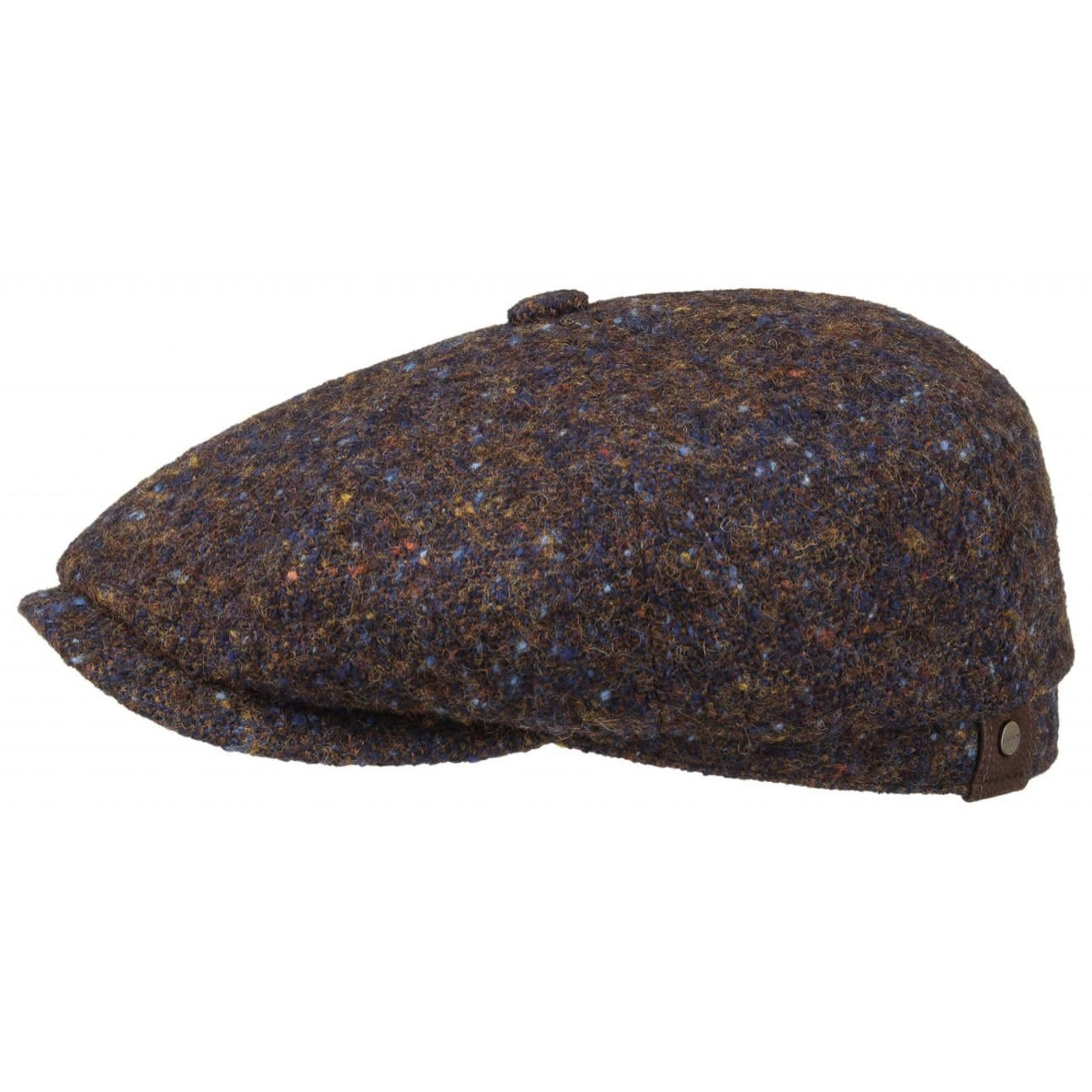 Casquette Stetson Hatteras Brinkley Homme En Lin/Coton - Visière 6cm - Protection UV 40 - Fabriqué En UE