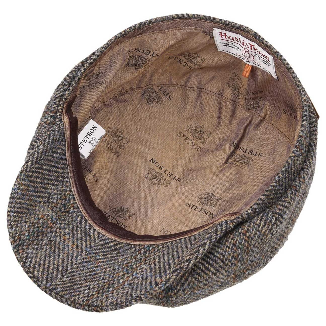 Casquette Stetson Hatteras Alfie - Tweed Laine 100% Made In Germany