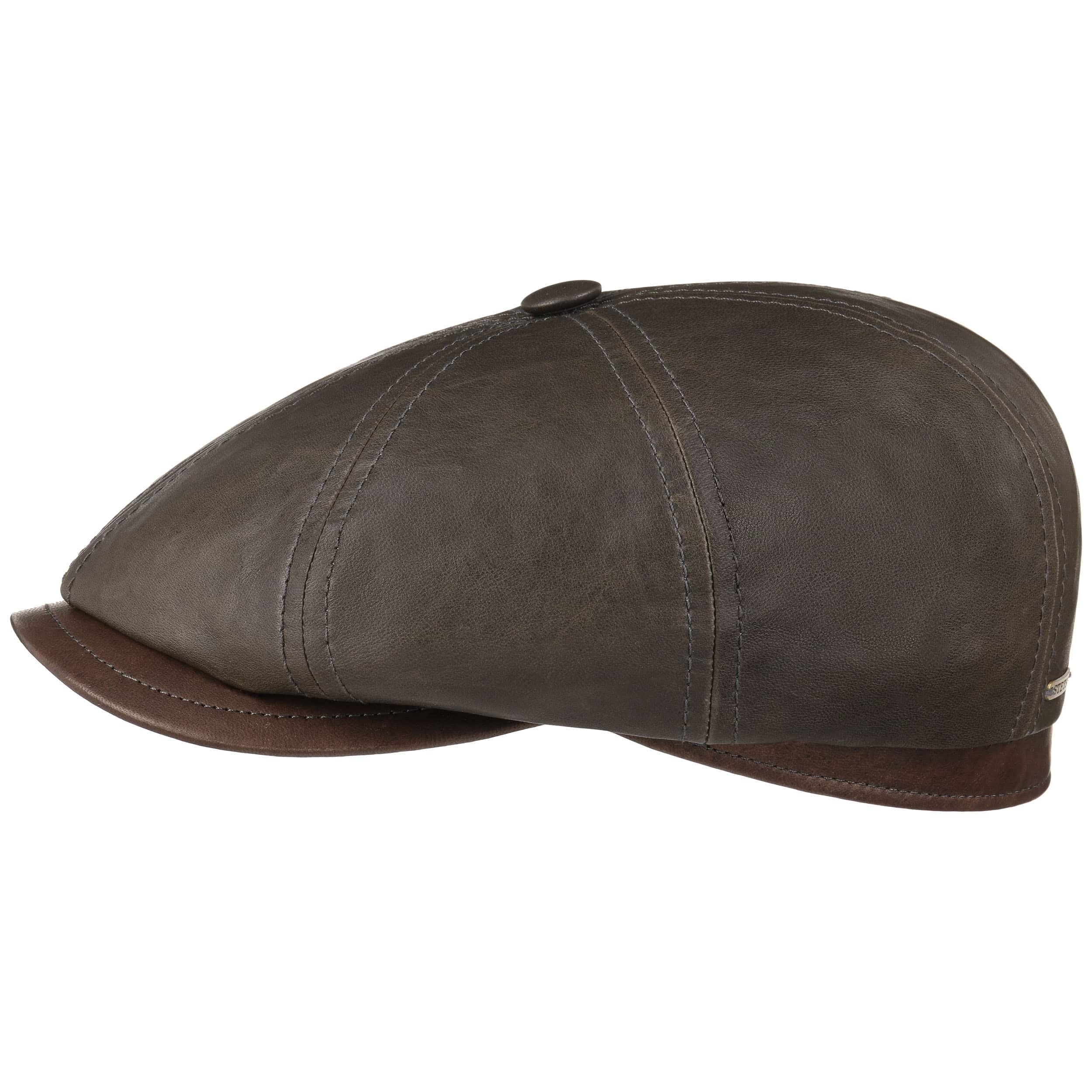 Stetson Casquette Hatteras Jeans Homme - Type Gavroche en avec visière, Doublure Automne Été Printemps Hiver Printemps-été - M (56-57 cm) Denim