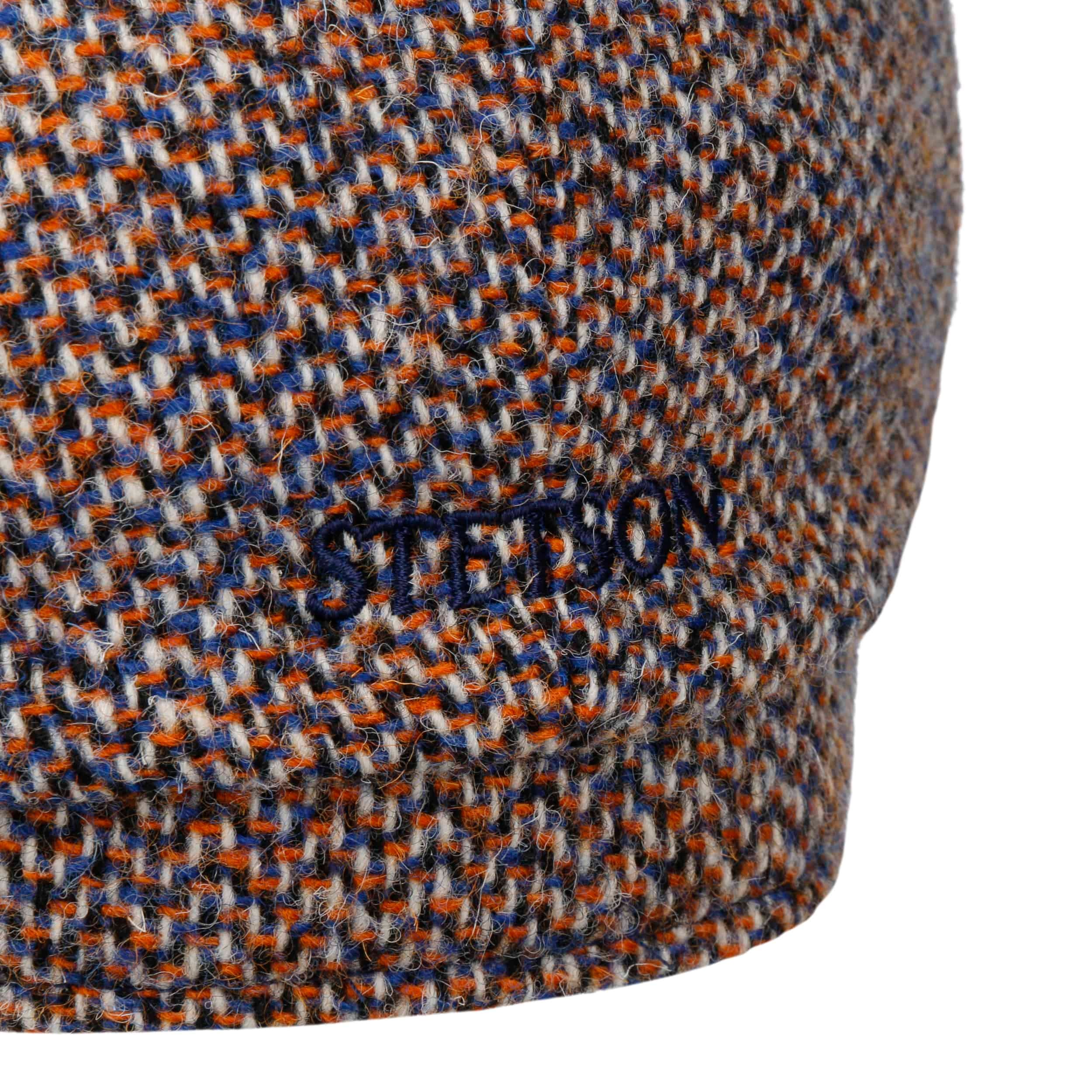 Casquette Stetson Horn Tweed Peak – Neuve, Ajustable, Style Intemporel