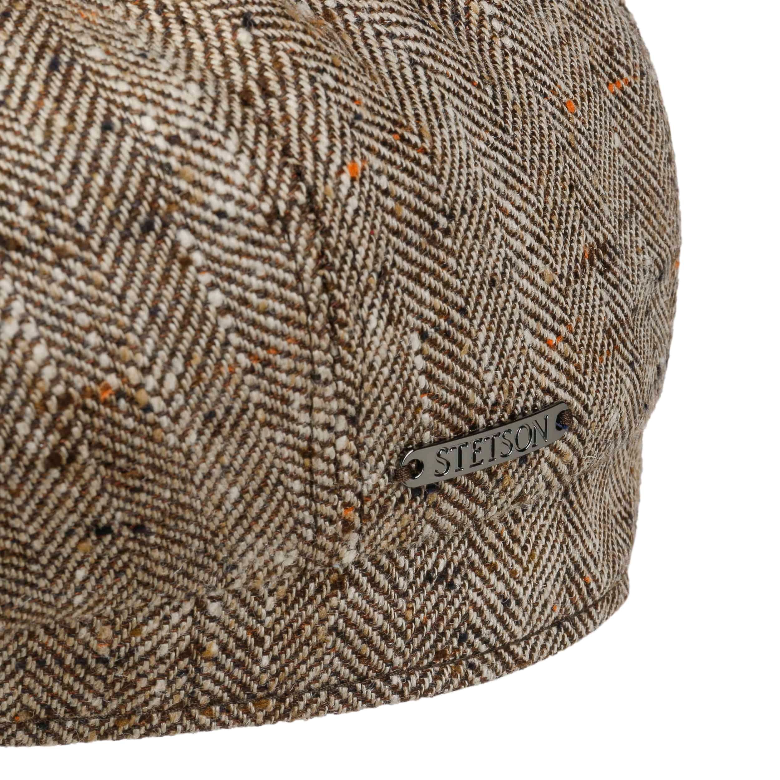 Casquette Stetson Horn Tweed Peak – Neuve, Ajustable, Style Intemporel