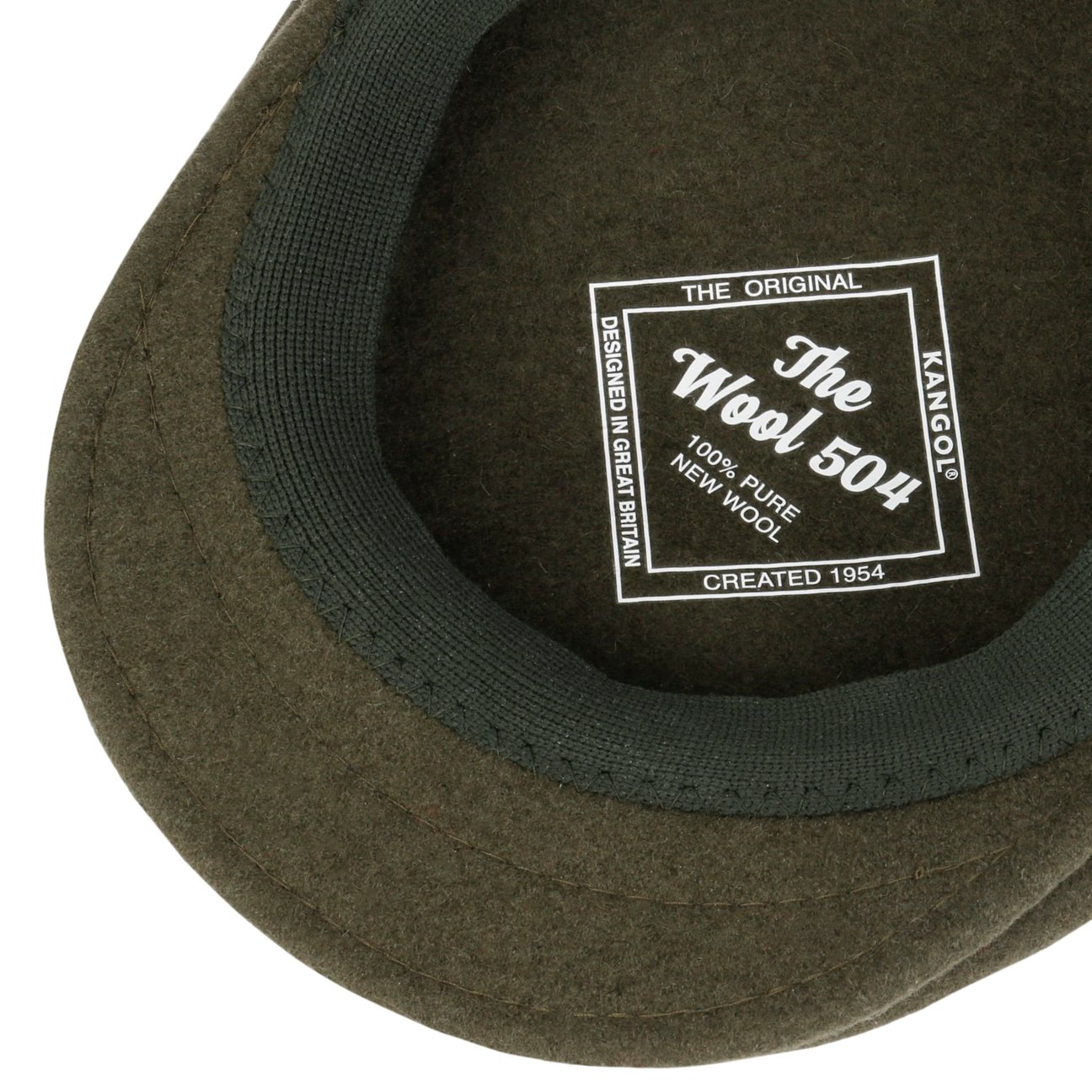 Casquette Kangol Ventair Newsboy - Taille M - Noir - Vintage 90s - Fabriquée à Taïwan