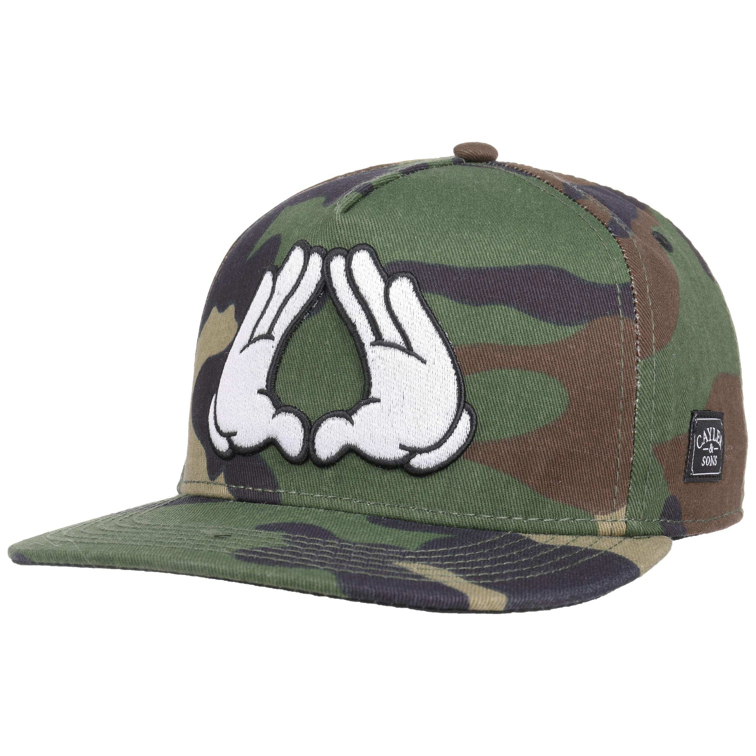 Sons Budz N Stripes 5-Panel Cap Black/White/Black, One Size