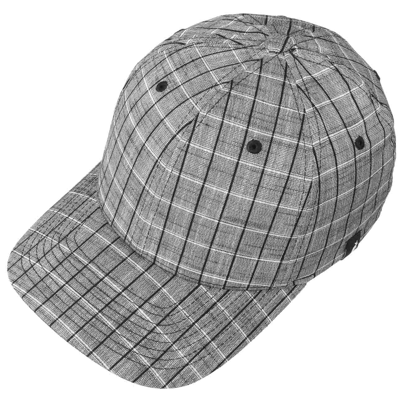 Casquette Gavroche Kangol Prep Plaid - Casquette Plate Tendance Carreaux Été, Légère Et Aérée Avec Bande Extensible