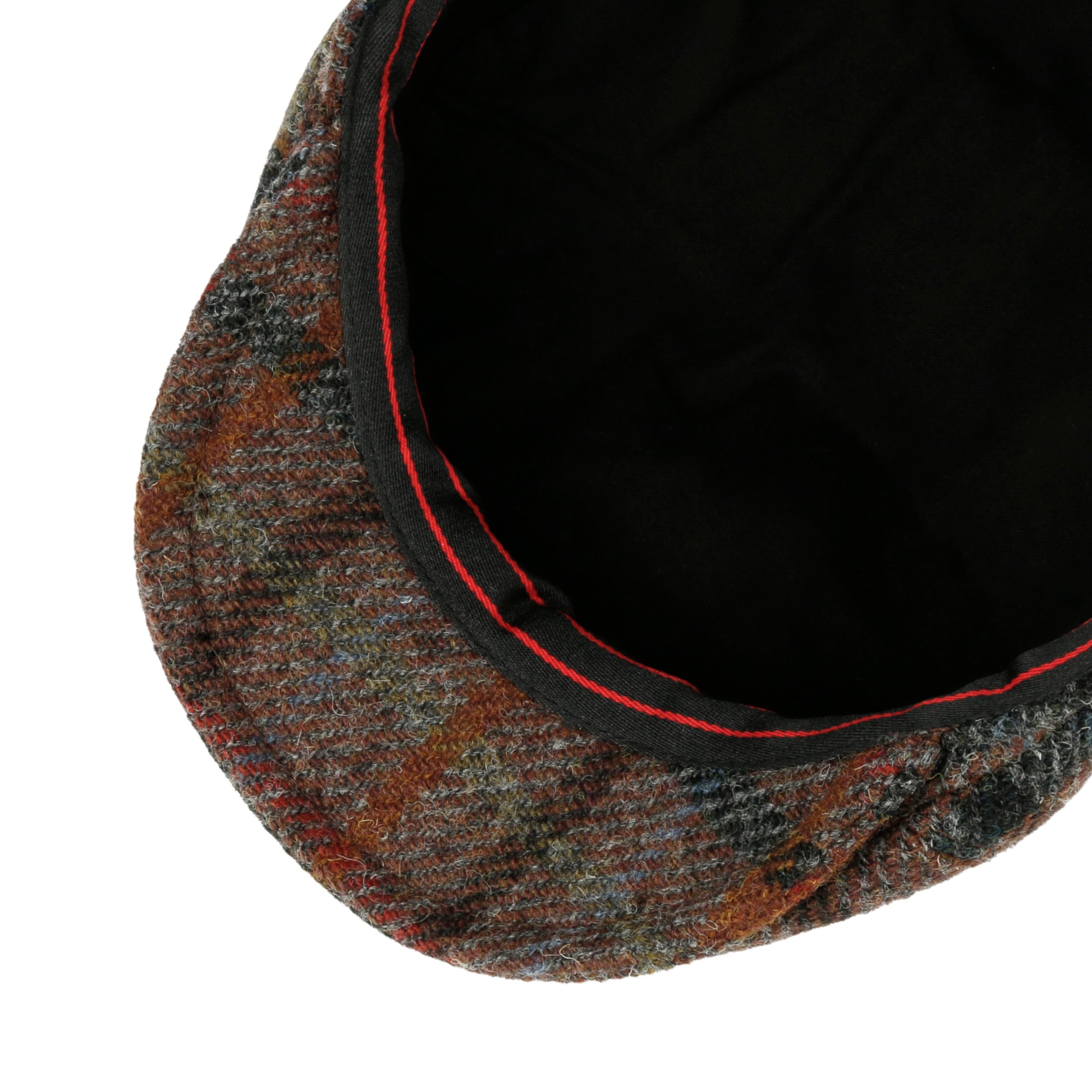 Casquette Plate Harris Tweed Marron - Taille 56 (tour De Tête), Occasion, Pour Homme