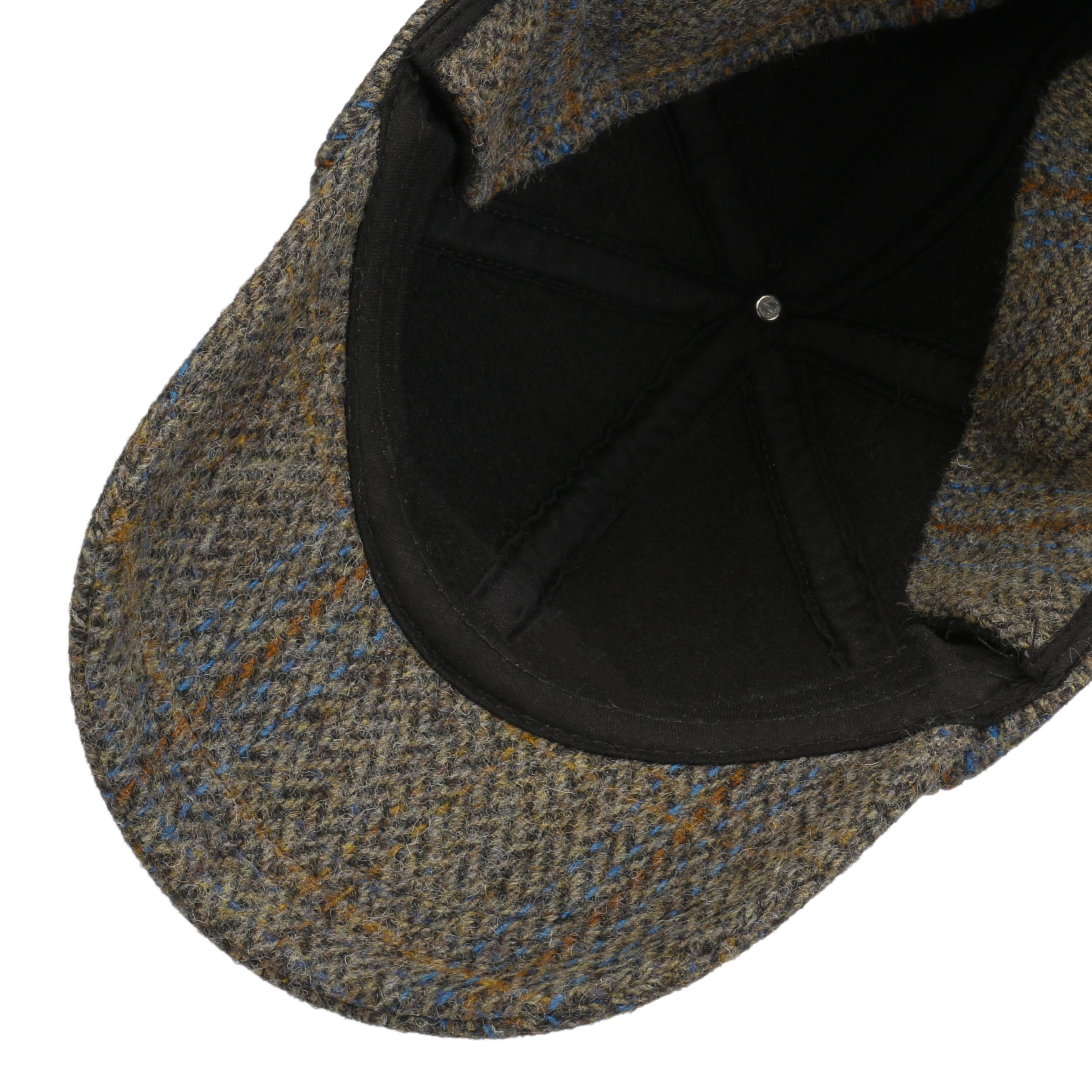 Lipodo Casquette Tartan Check Femme-Homme - Made In Italy Gavroche Pour