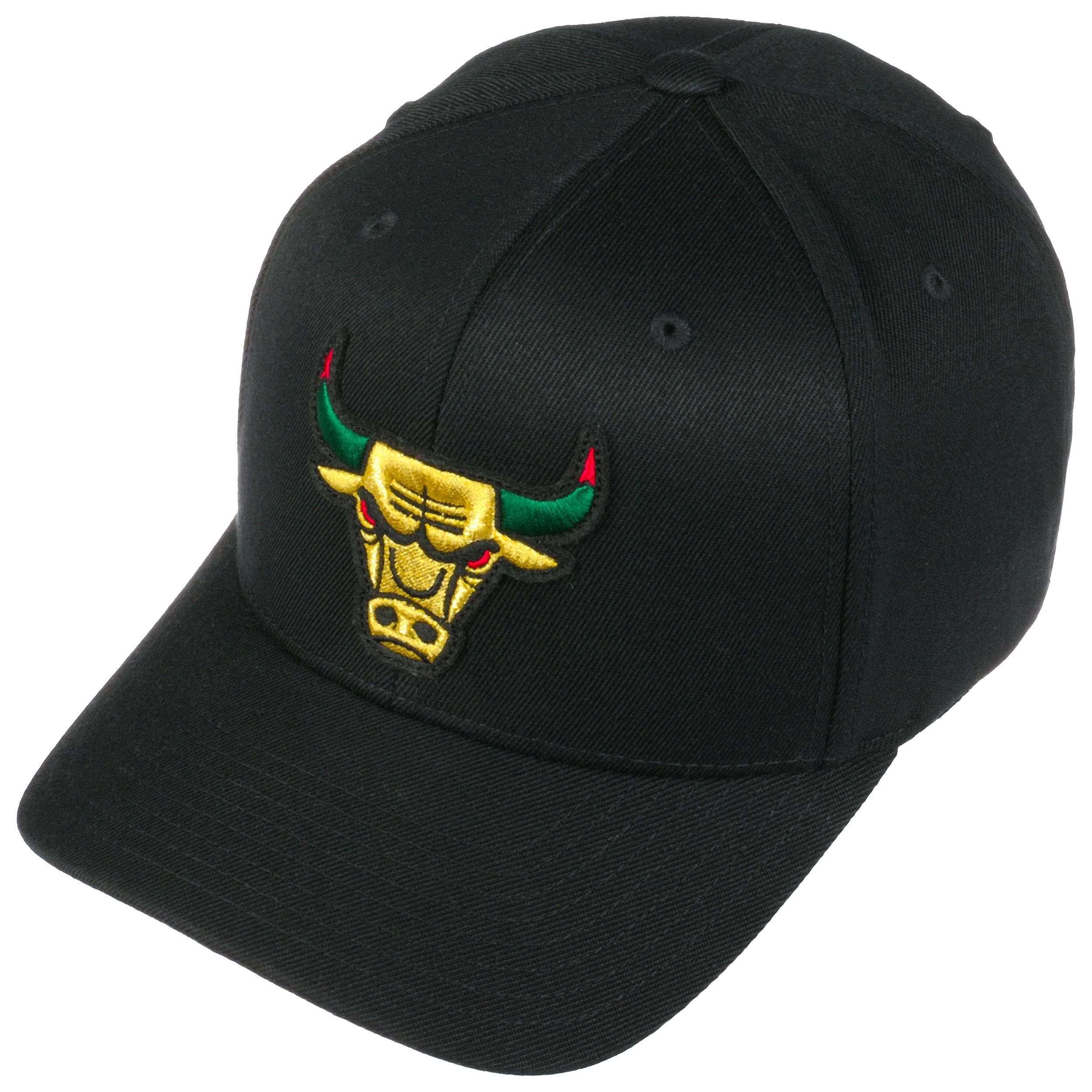 Casquette Mitchell & Ness Laine Noire - Snapback Ajustable - Taille Unique Homme