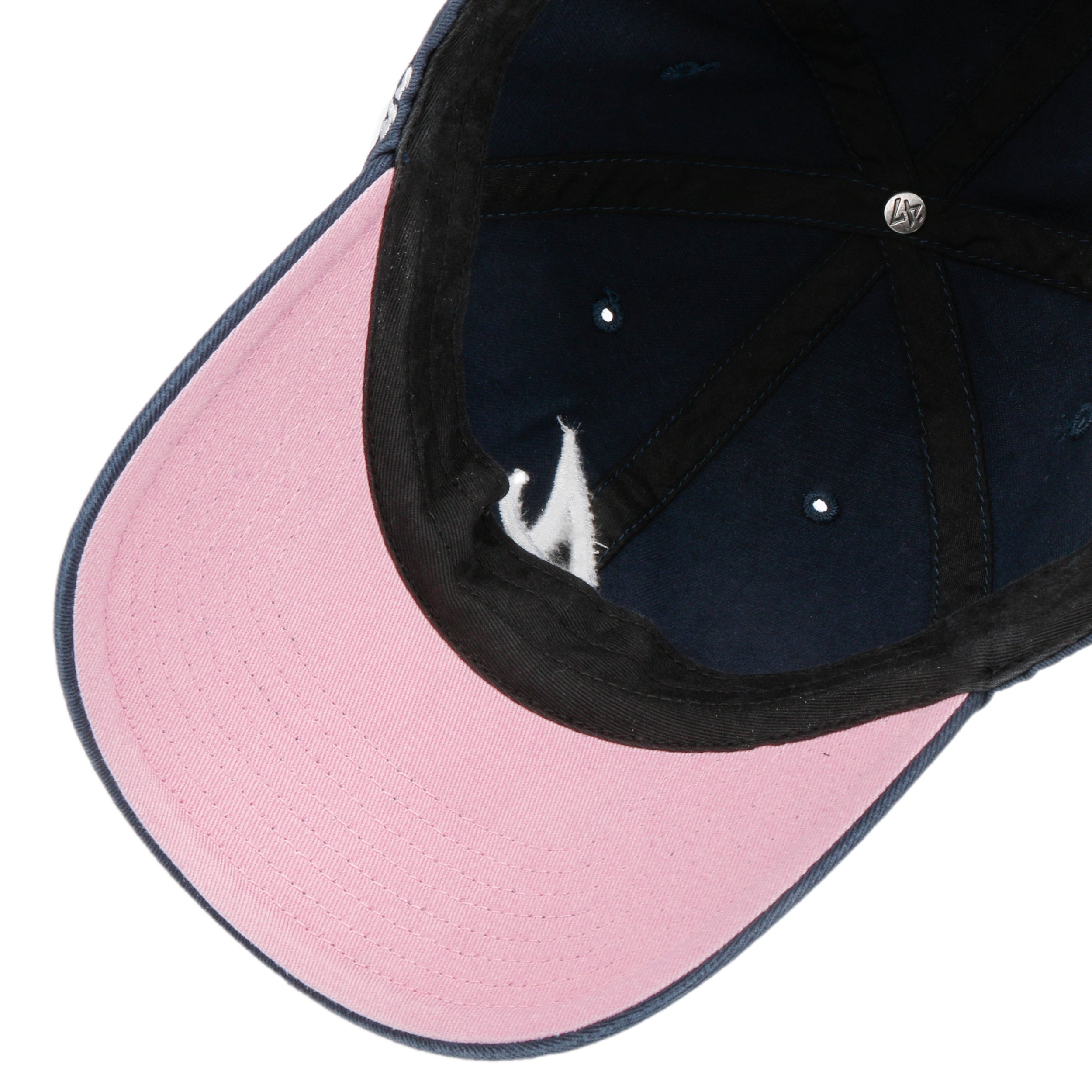 Casquette ajustable « Clean Up » bleu marine Atlanta Braves pour homme, modèle 47