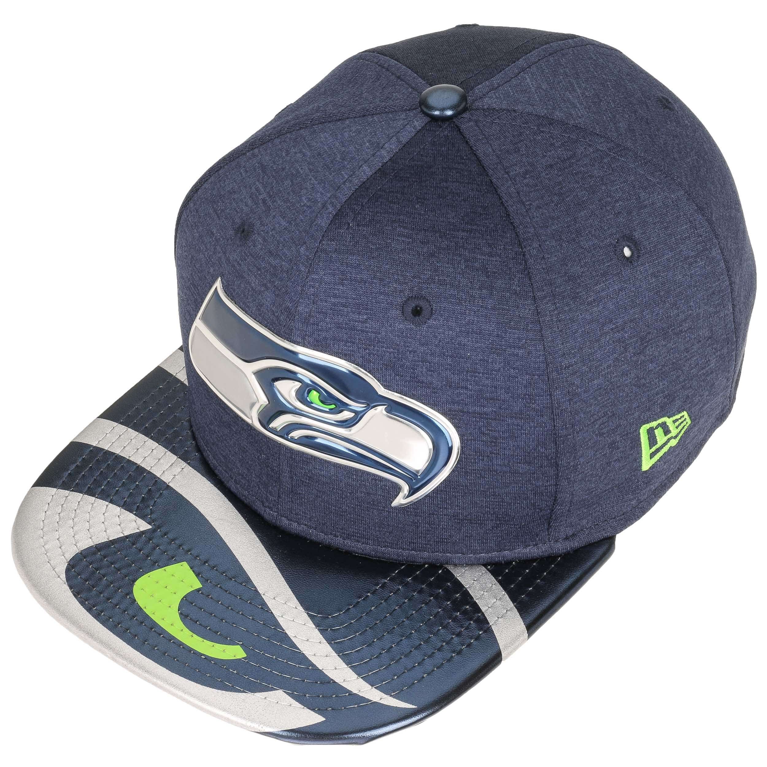 Casquette New Era 59Fifty Seattle Seahawks - Ajustée, Bord Plat - Neuf Avec étiquettes