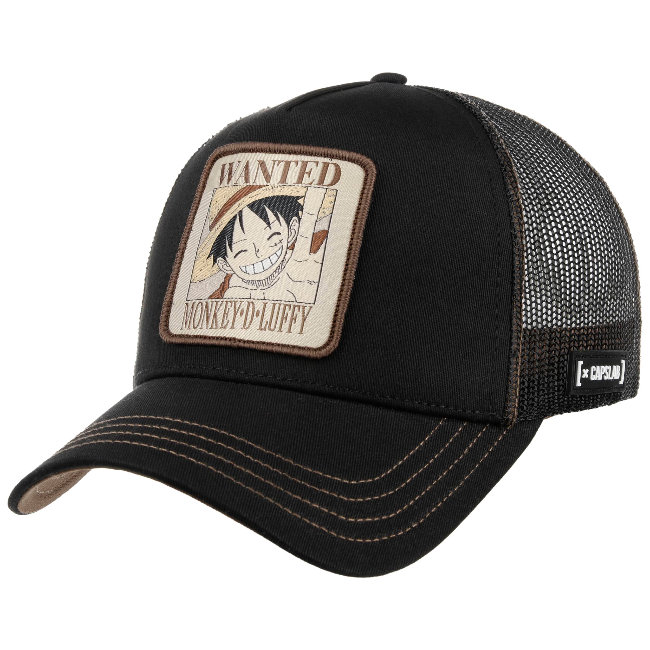 Casquette Trucker Capslab NAMI One Piece – Verte, Ajustable, Livraison Gratuite