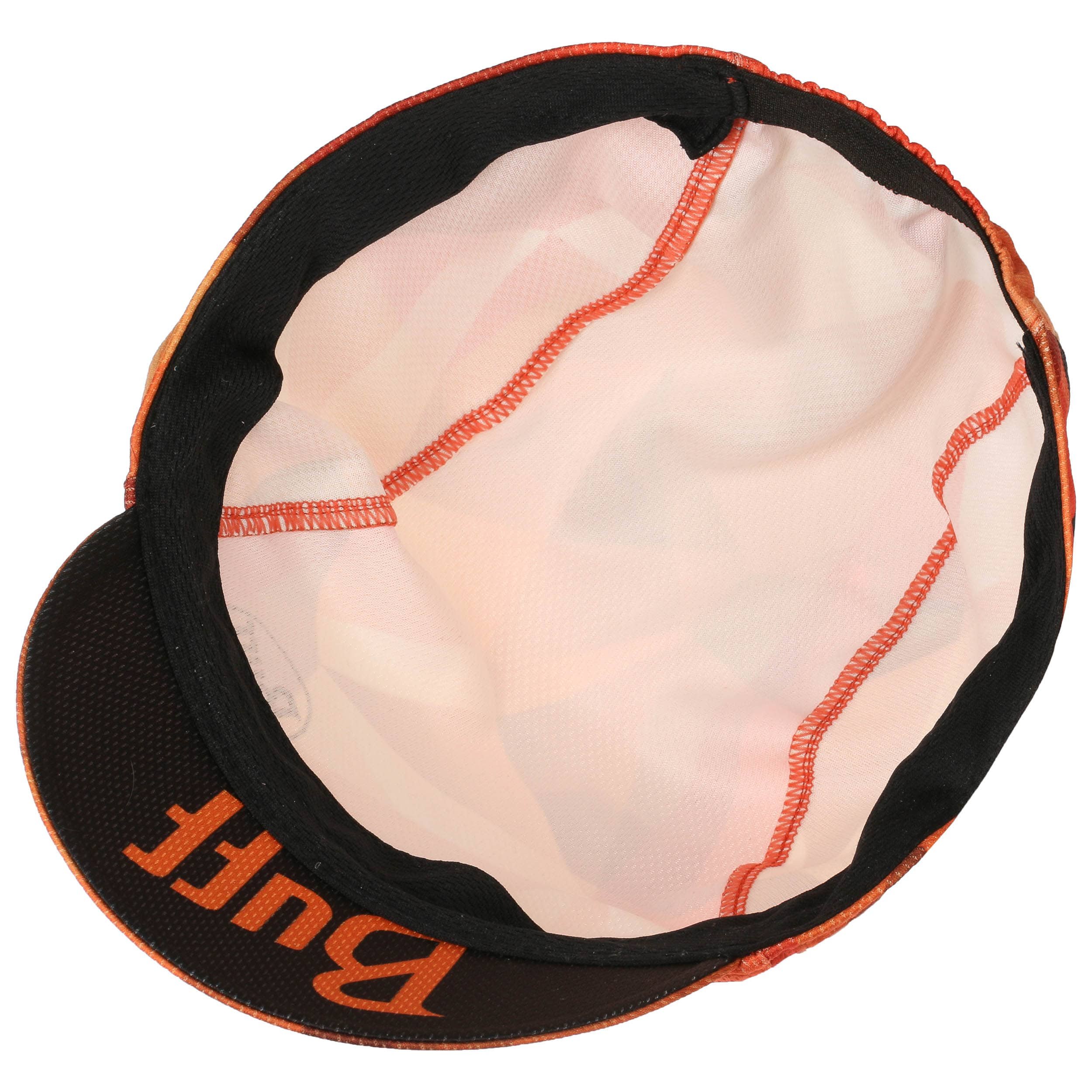 Casquette Cycliste Buff Bib Rave - Orange - Taille Unique Réglable - Occasion - Vintage