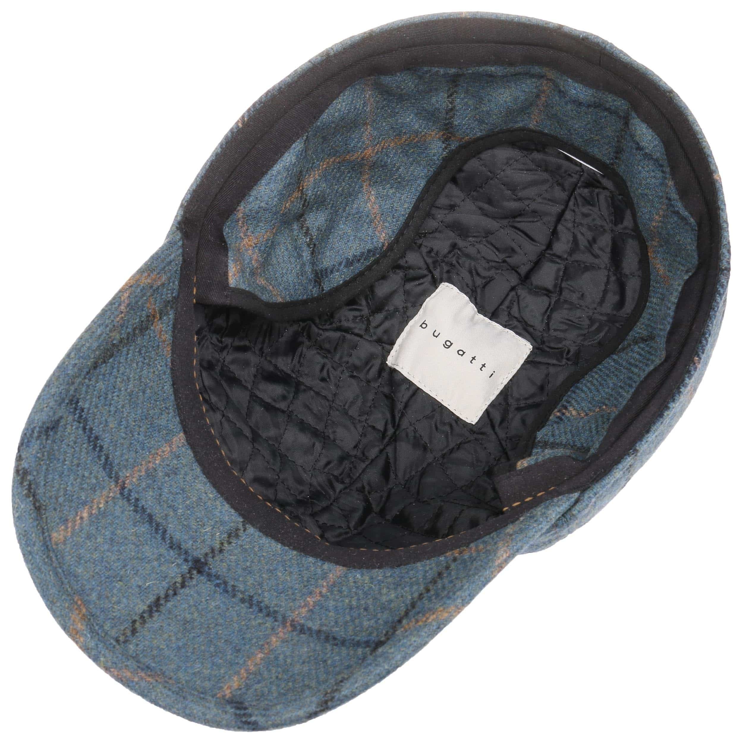Stetson Casquette Redding Earflap Cap Homme - En Cuir Gatsby Protège Cou Avec Visière, Oreillettes, Doublure Automne-Hiver, Marron Foncé, 60-61 Casquette Stetson Homme