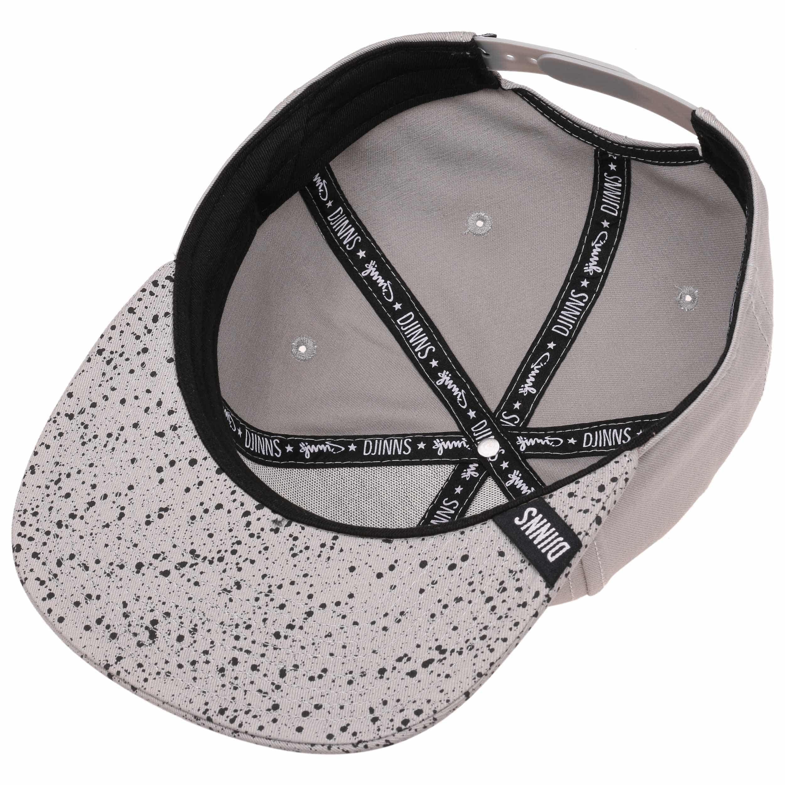 Casquette chapeau Scarface cadre haut patch cuir noir taille réglable
