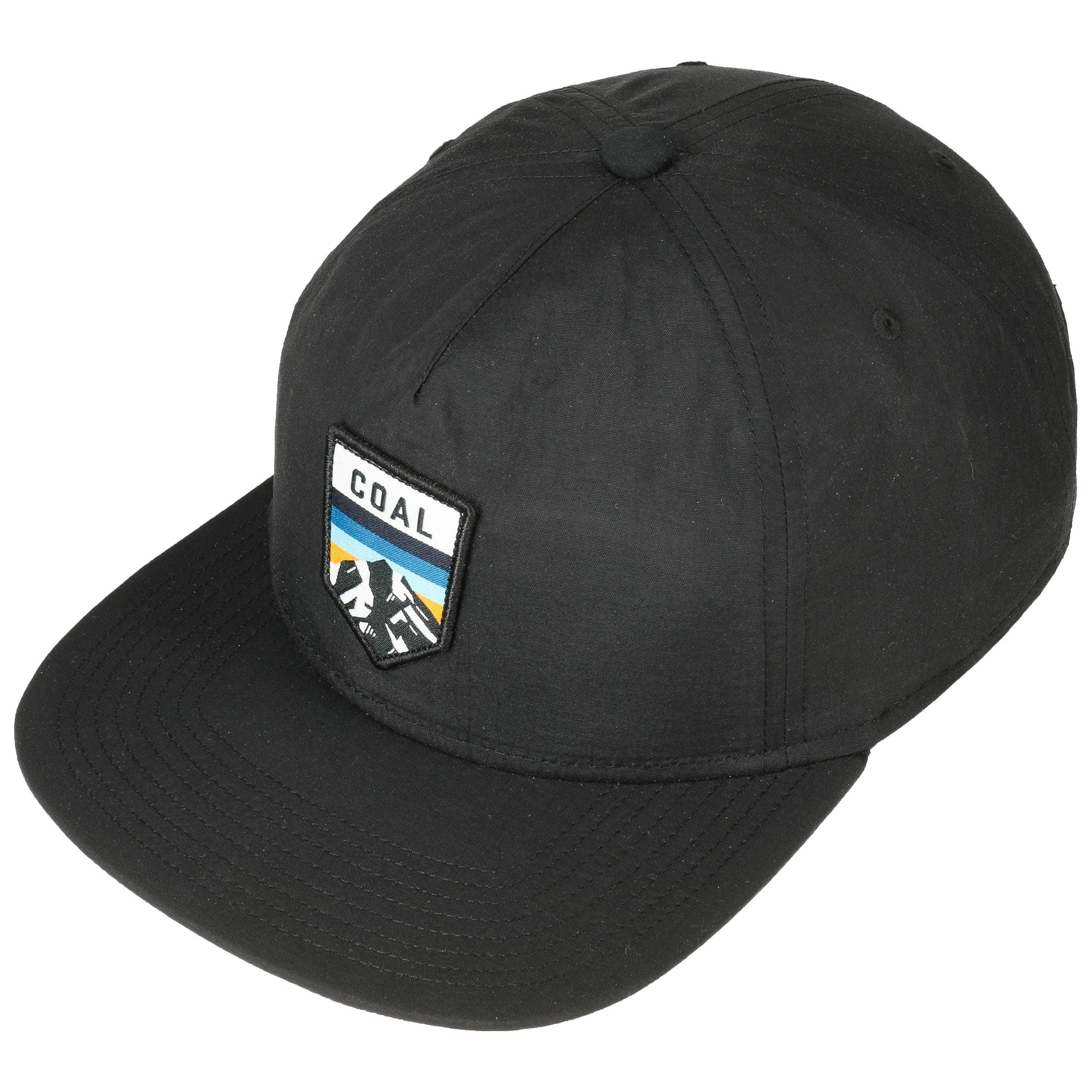 Casquette COAL HEADWEAR The Atlas - Noir - Réglable - Snapback Unisexe - Neuf Avec étiquettes