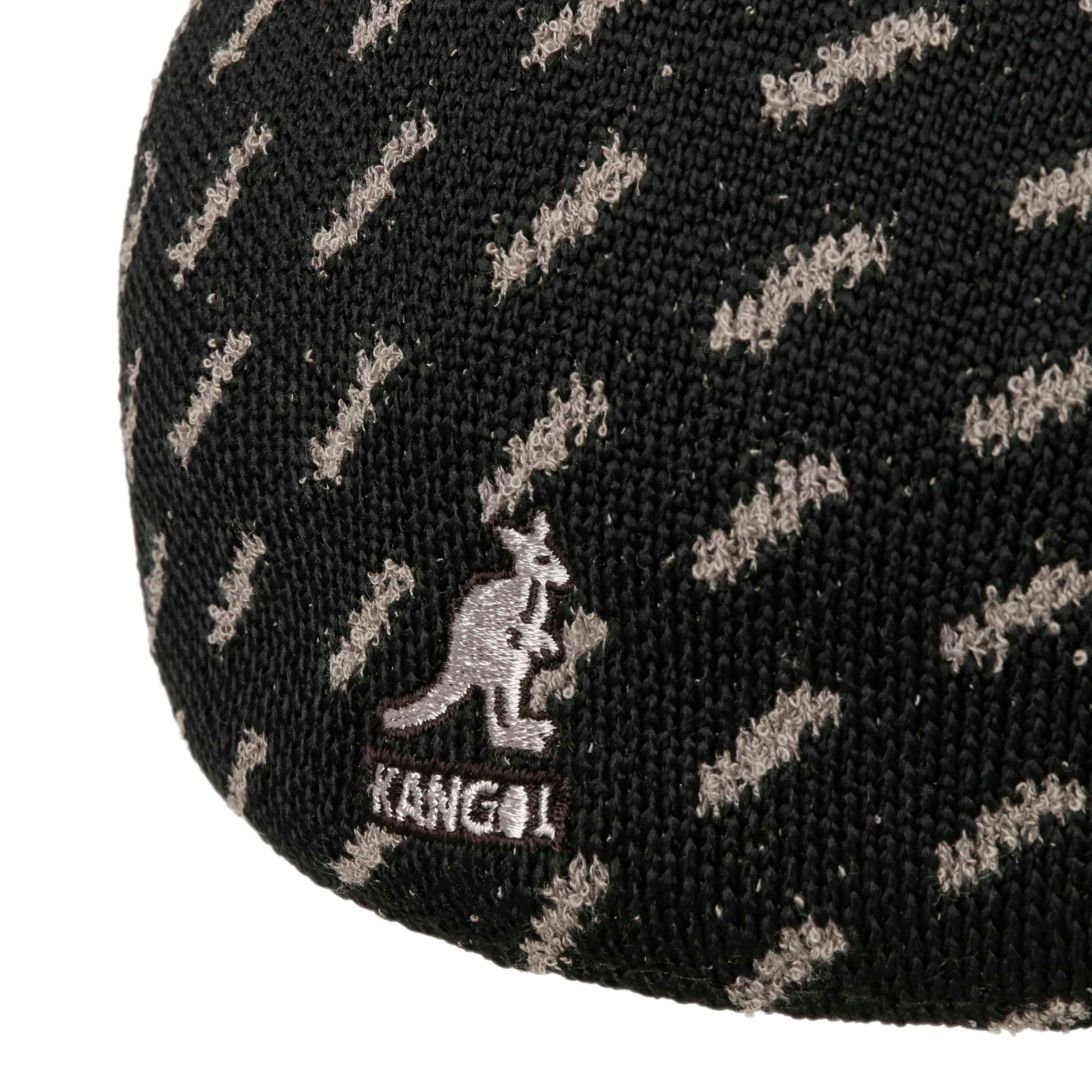 Casquette Kangol Rain Drop 507 - Casquette Plate Avec Visière 4,5 Cm, Motif Camouflage - Bande Intérieure Extensible