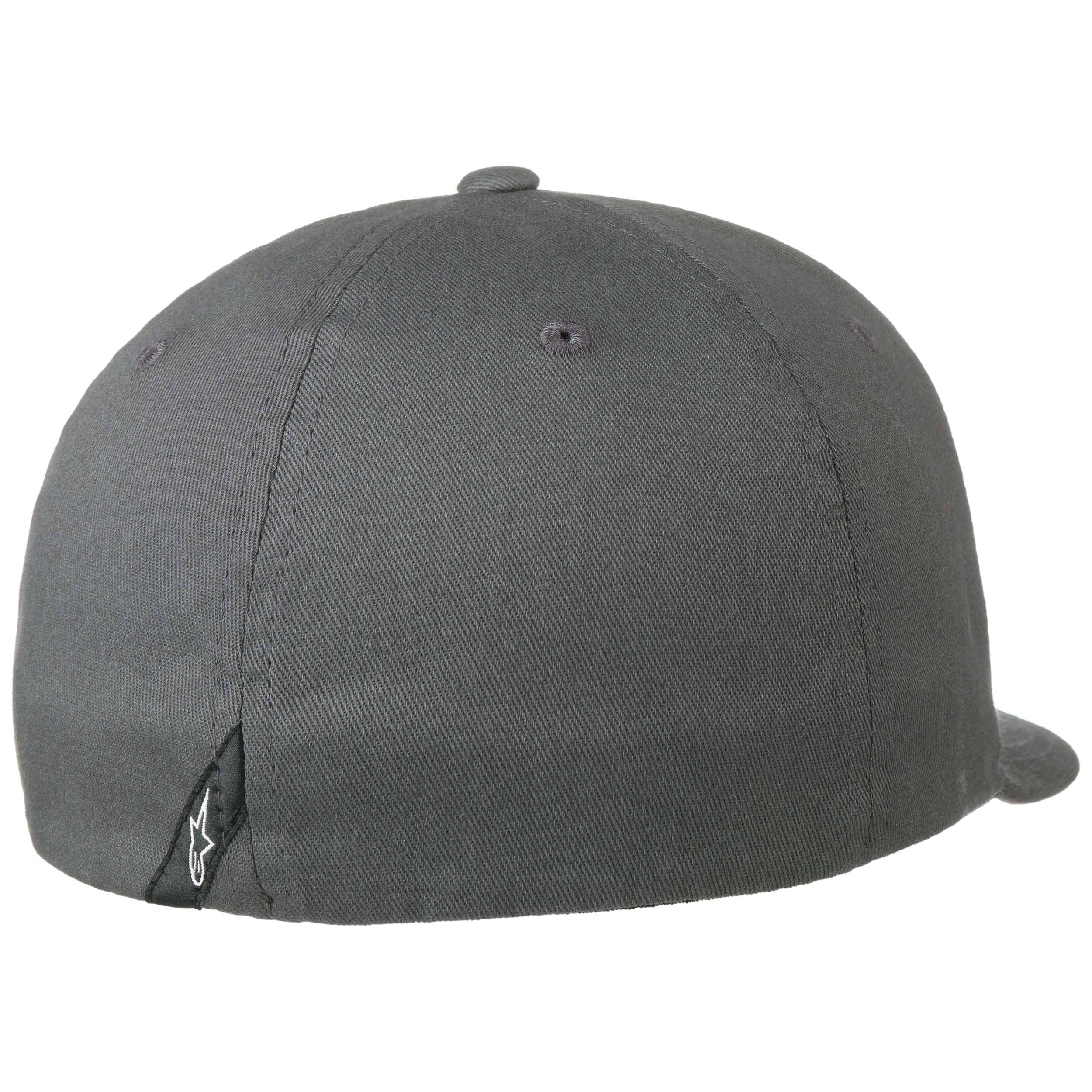 Casquette Alpinestars Blaze Flexfit - Baseball Unisexe, Couronne Structurée, Tissu Extensible Coton/polyuréthane - Logo 3D Brodé