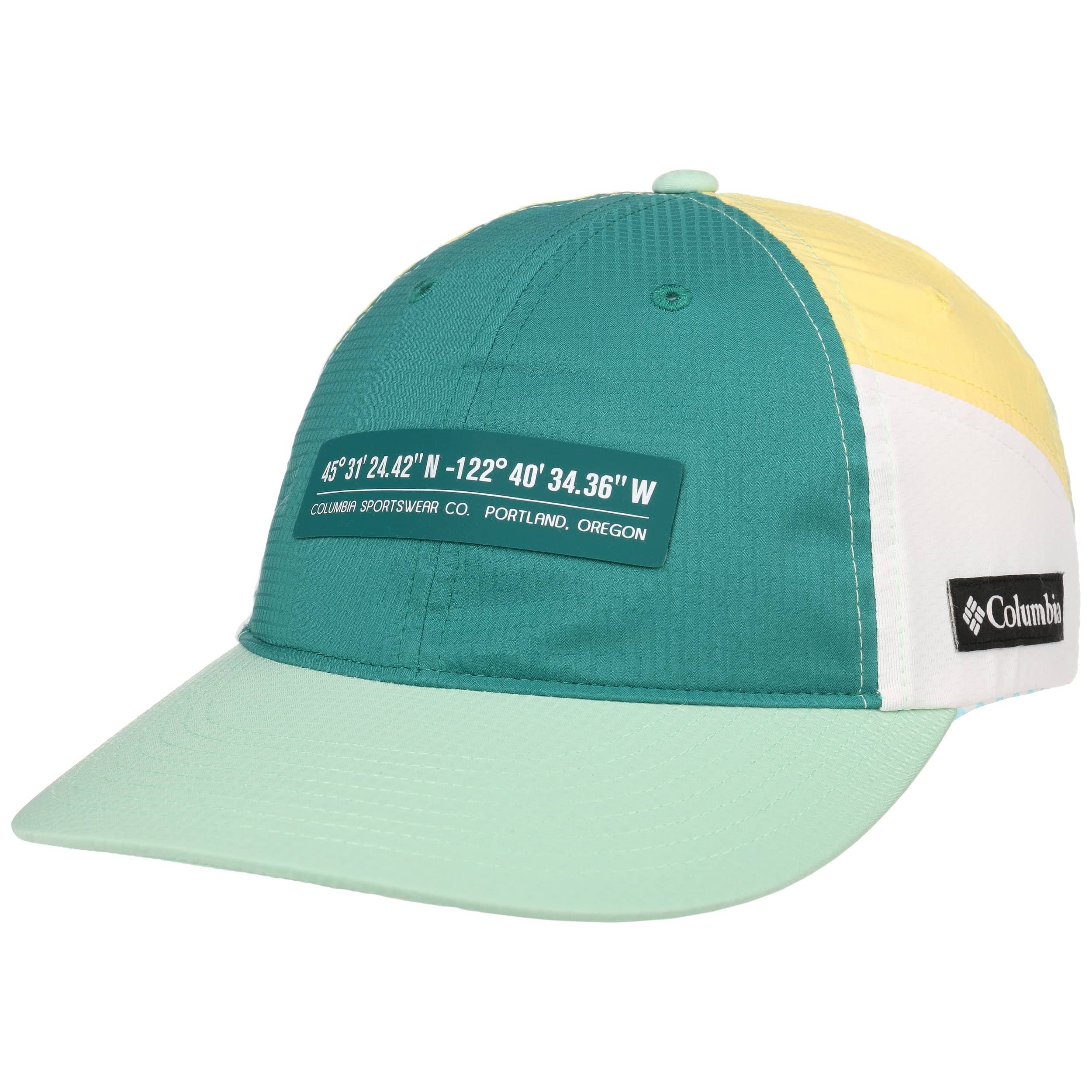 Casquette Chapeau Columbia Vintage Homme – Vert – Taille M – Large Bord – Fabriqué USA
