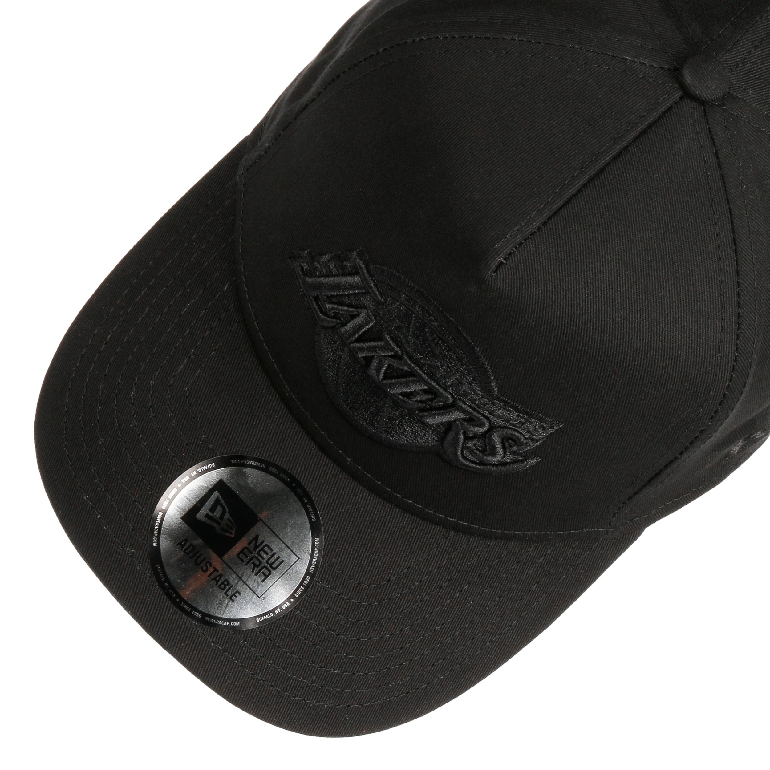 Casquette New Era Baseball - Noir Unisexe - 100% Polyester Et Lavage Main