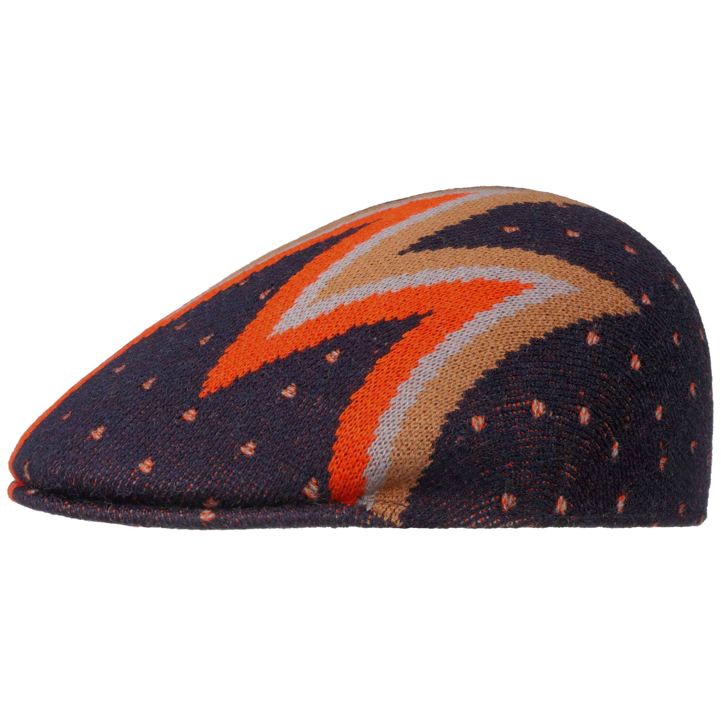 Kangol Casquette Tiled 507 Gavroche - Casquette Plate Classique Sportive Avec Visage Contrasté