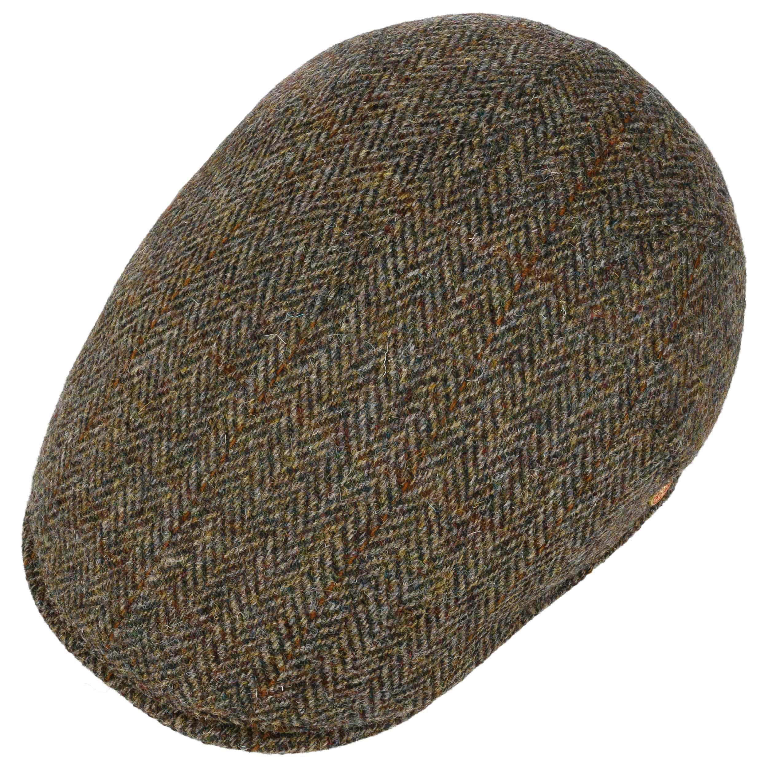 Casquette Plate En Tweed Mayser - Style Gavroche - Fabriquée En UE - Visière 5cm