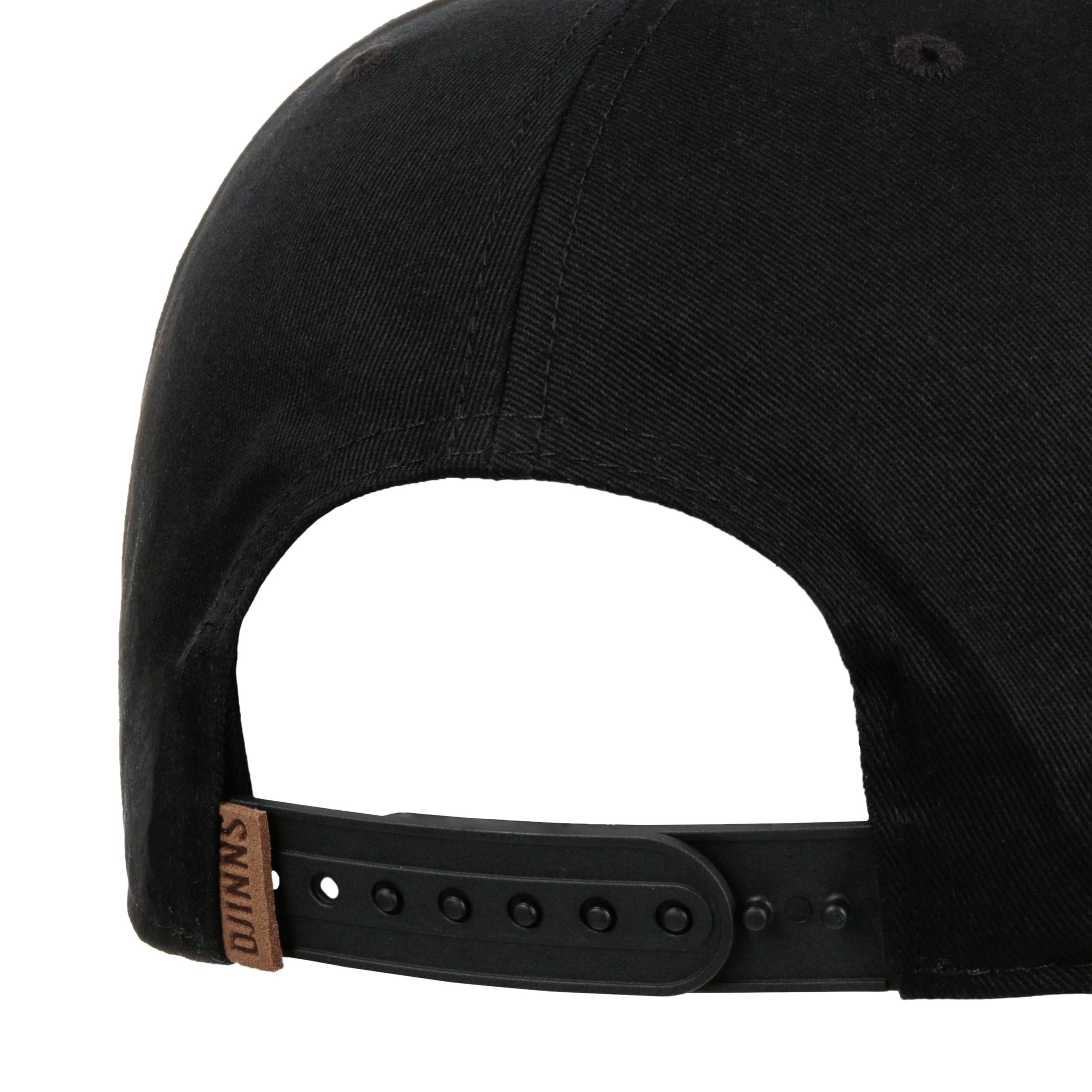 Casquette Snapback Vintage LA Raiders Youngan - Style Bar Fendu, Années 90, Coton Noir - Taille Ajustable