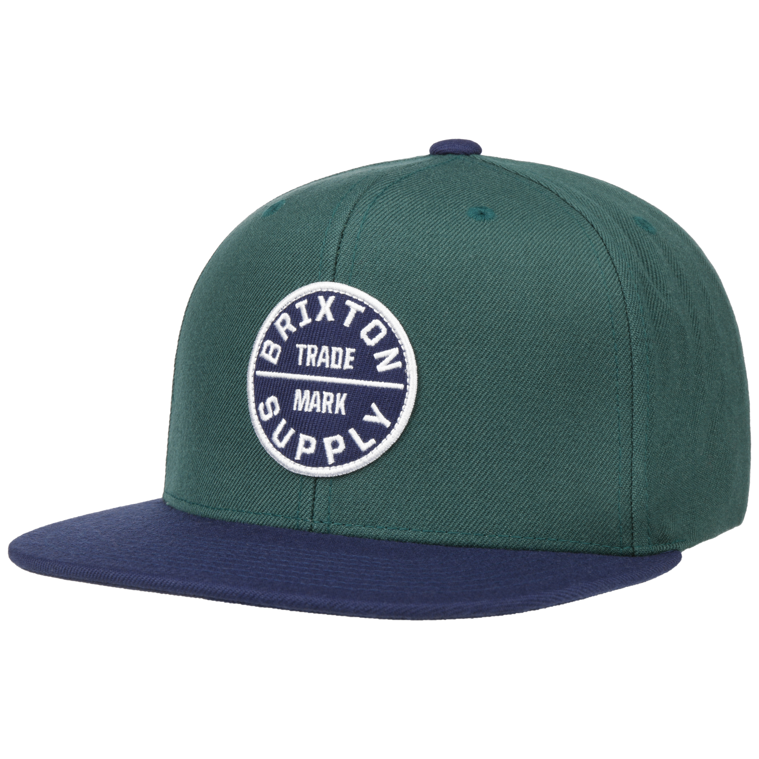 brixton green snapback