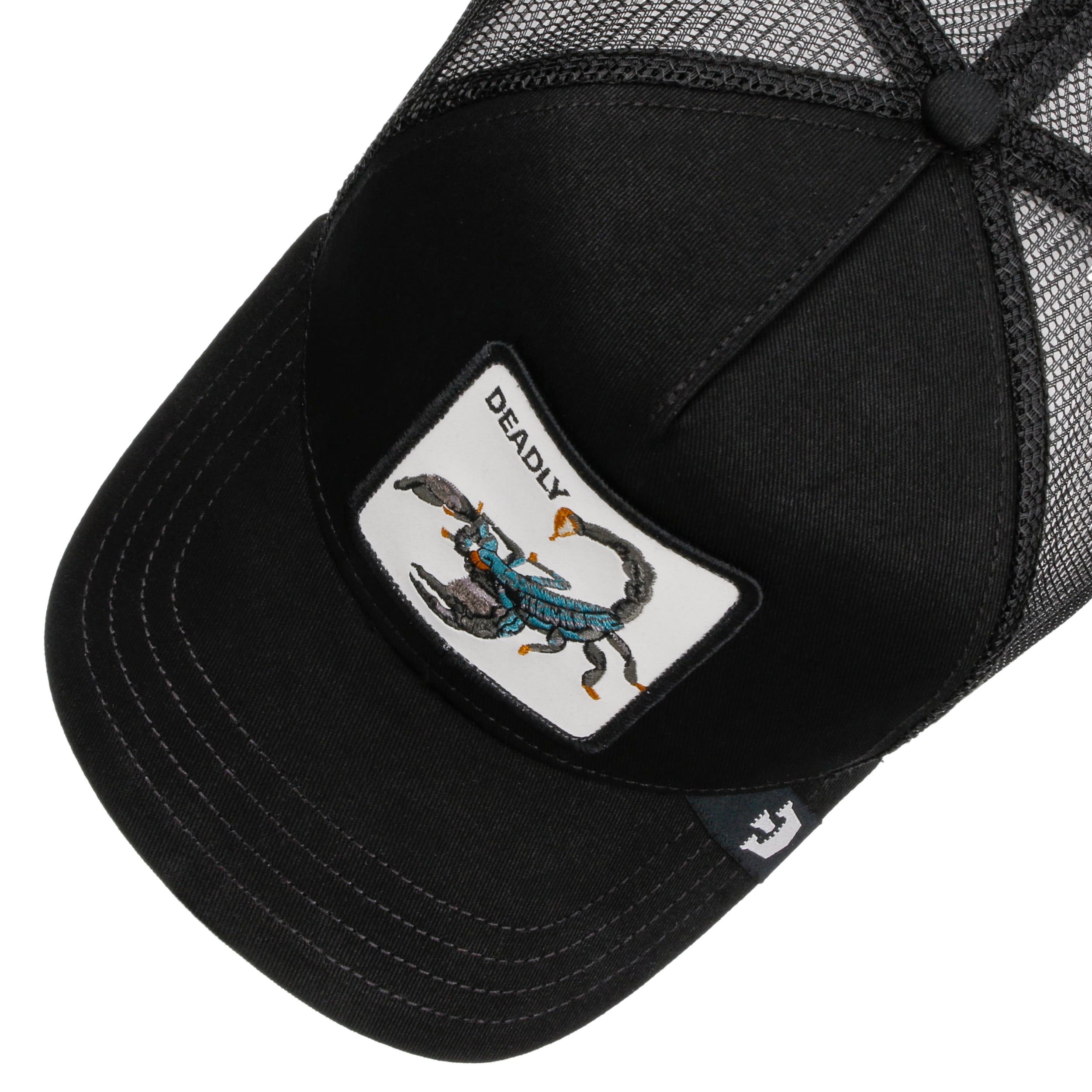 Chapeau Goorin Bros Buzzed - Visière, Synthétique Noir, Taille Unique, Neuf étiqueté