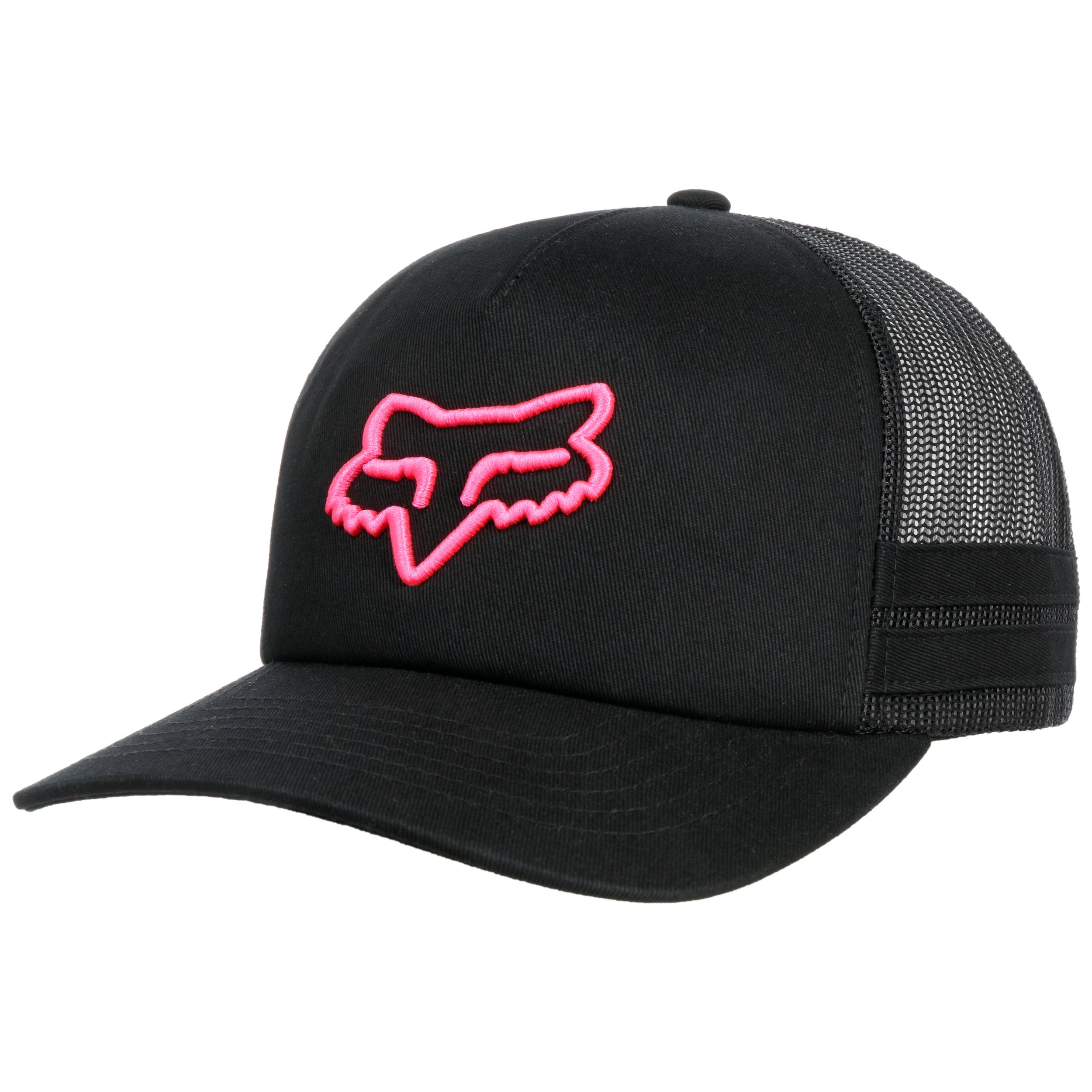 Casquette FMF Snapback Femme Rose Et Noir - Style Camionneur Dirt Biking