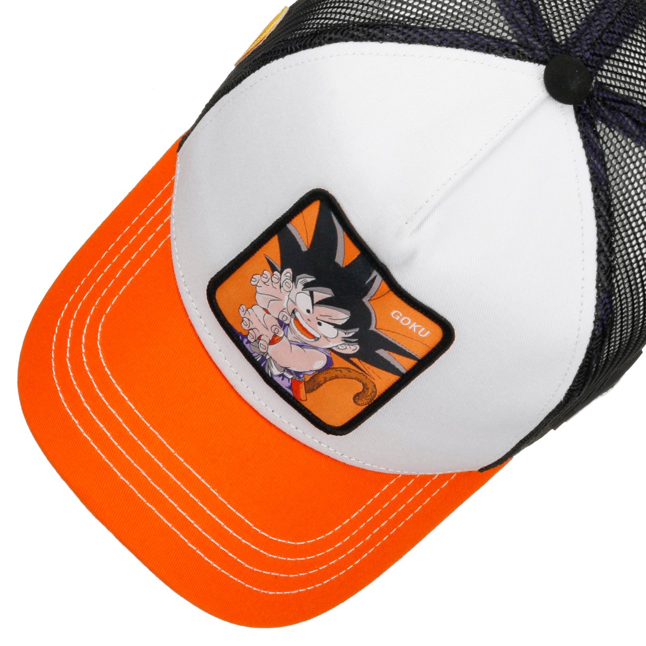 Casquette Dragon Ball Z Son Goku Ajustable - Homme Ado - Cosplay DBZ - Noir été