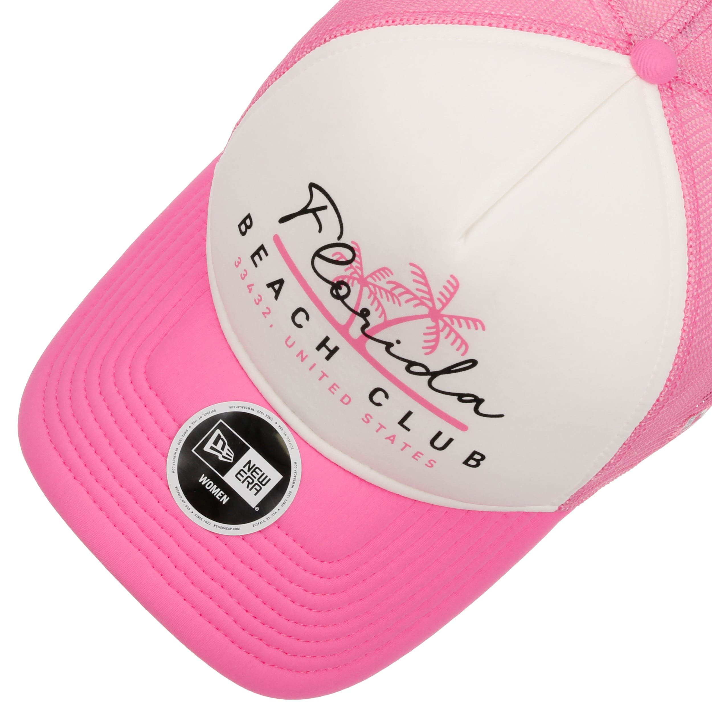Casquette FMF Snapback Femme Rose Et Noir - Style Camionneur Dirt Biking